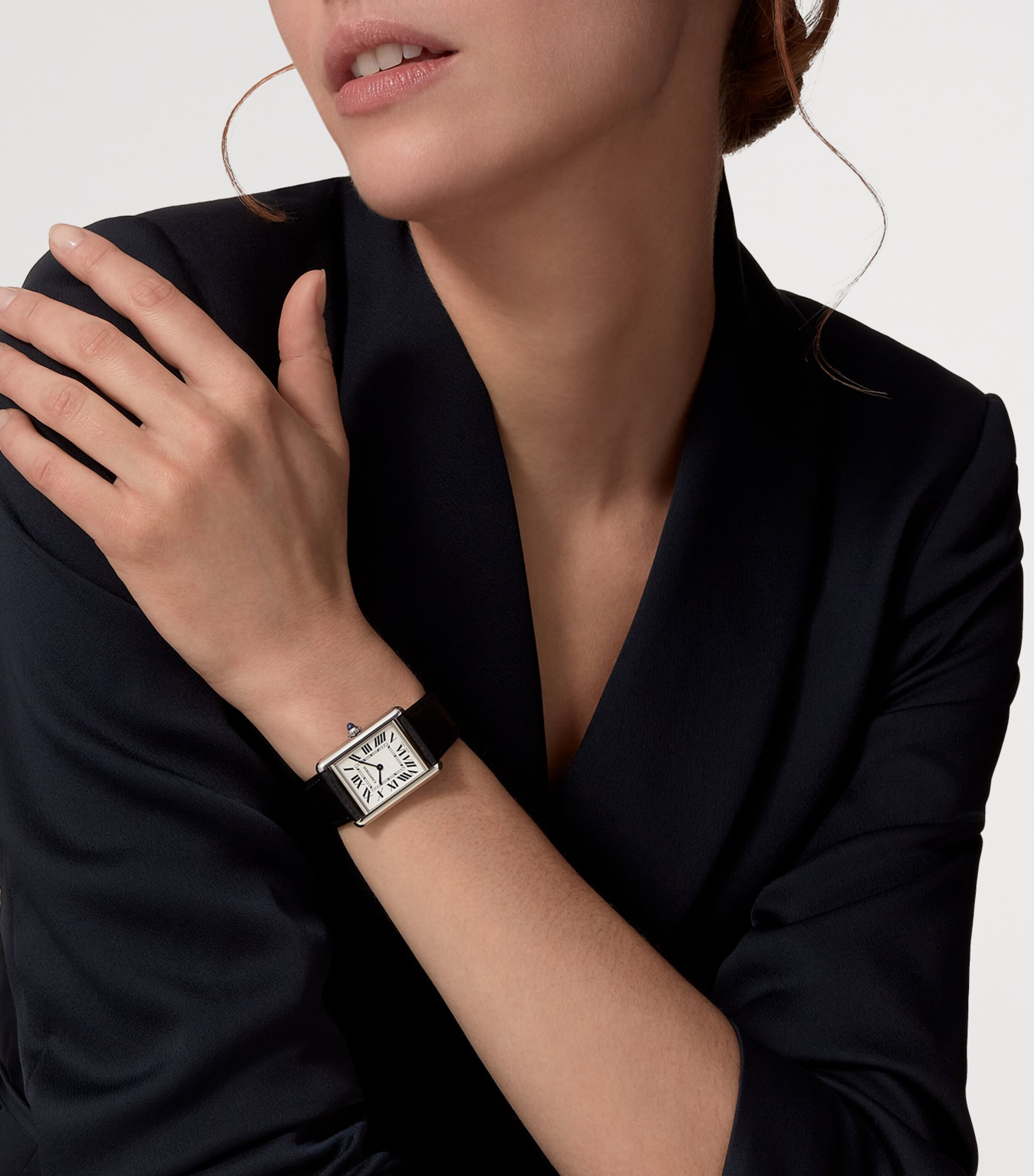 Large Stainless Steel Tank Must Watch 25.5mm SILVERED Image 6