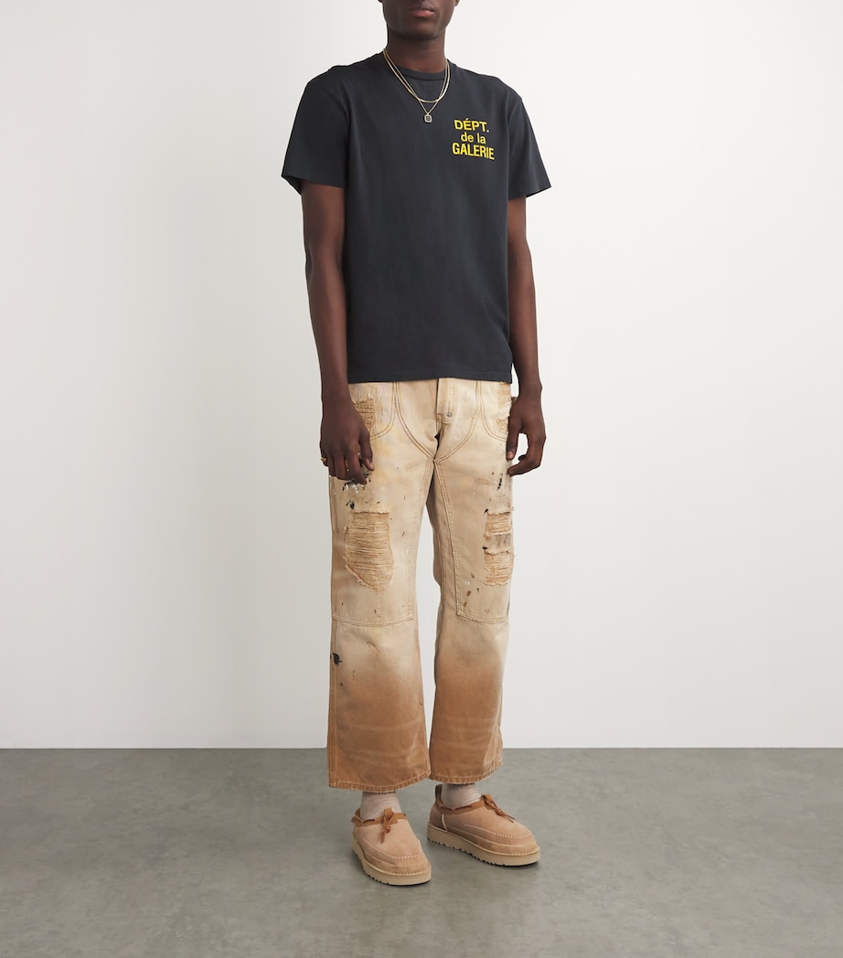 Cotton Logo T-Shirt BLACK Image 2