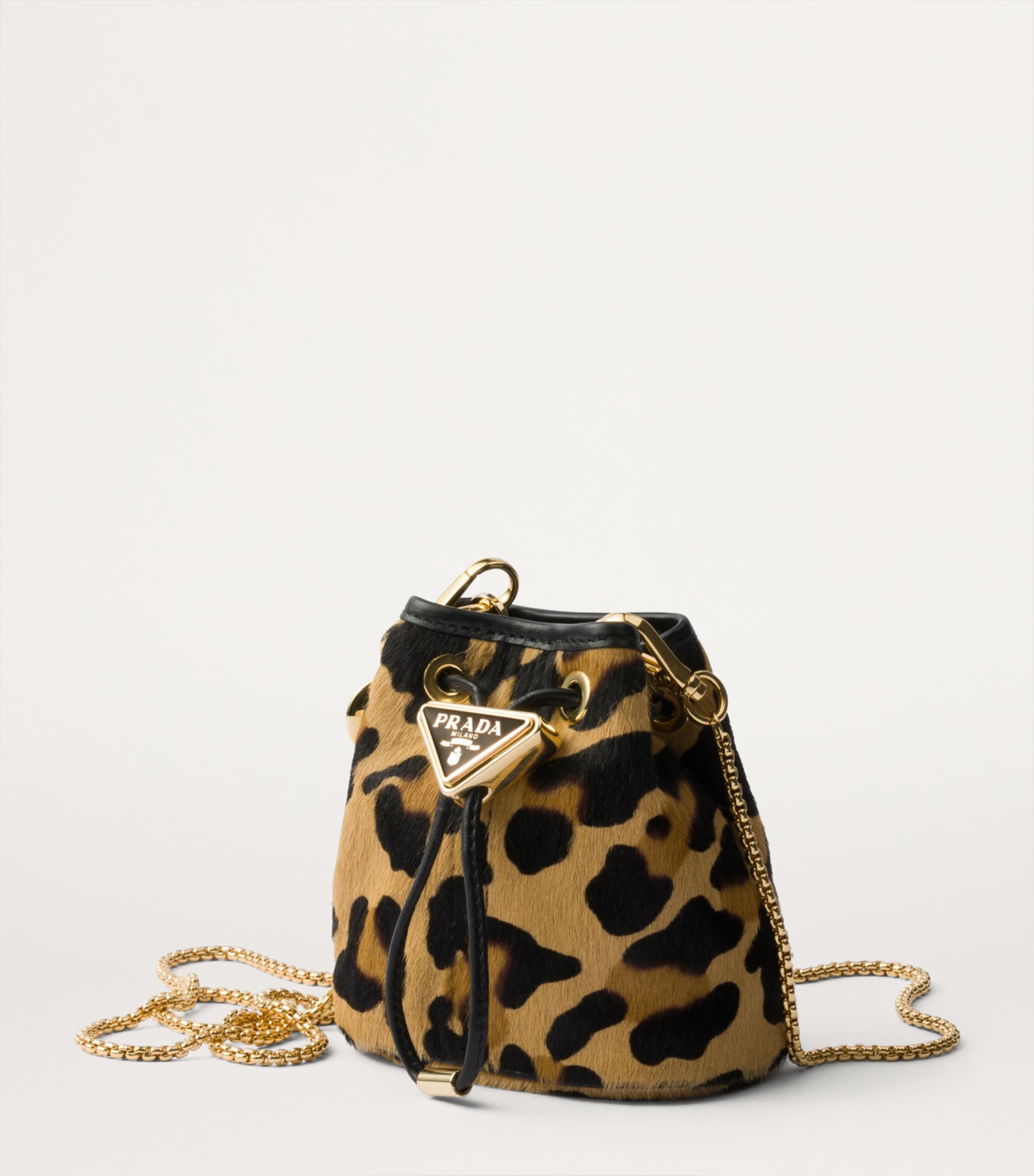 Prada leopard clutch best sale