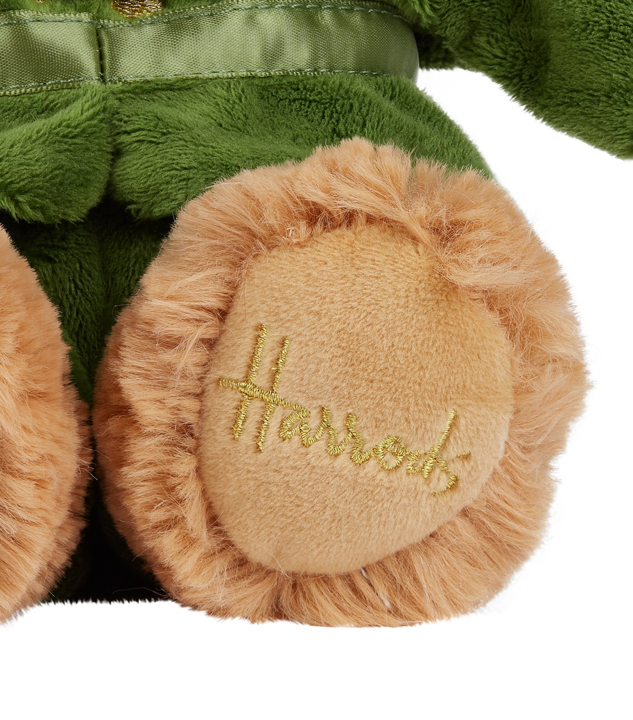 Harrods Green Man London Bear (27cm) Image 3