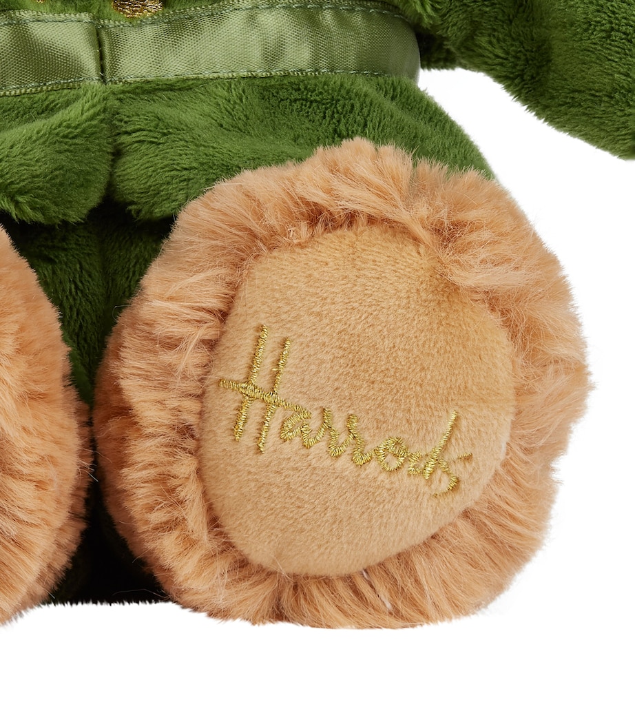 Harrods Green Man London Bear (27cm) Image 3