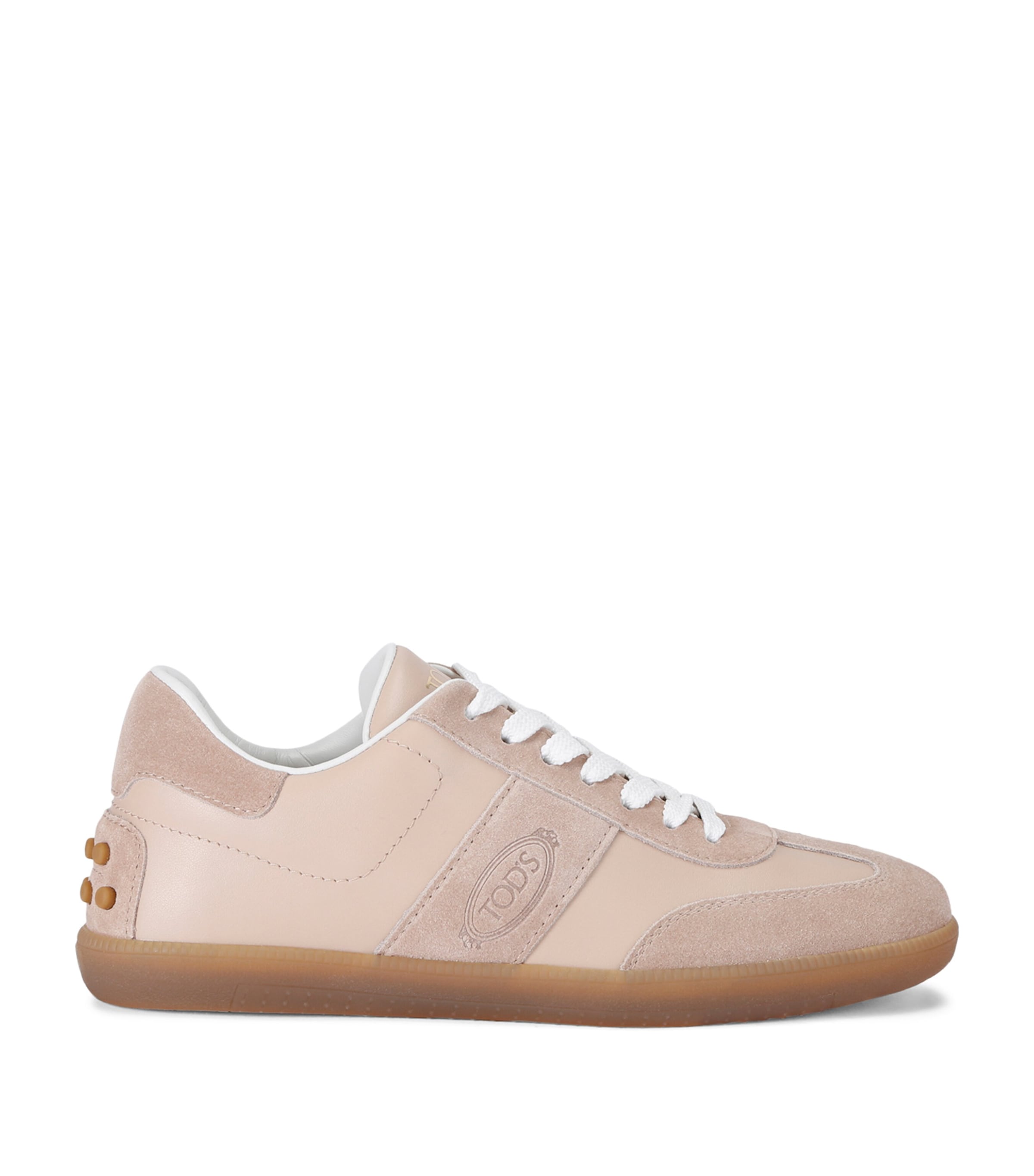 Tod's Allacciata Cassetta Sneakers Pale Pink Image 1