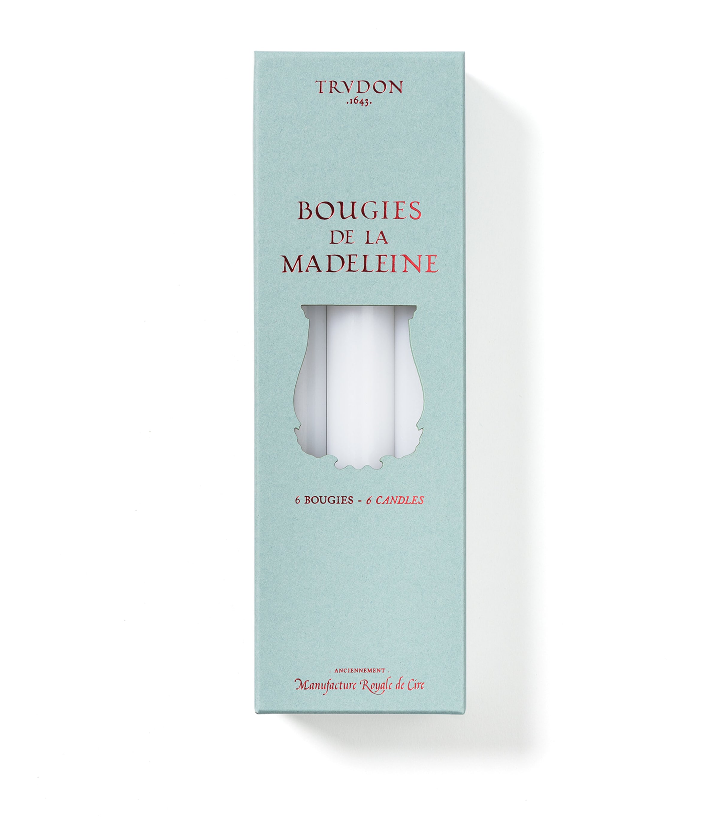 Trudon Madeleine Tapered Candles (Set of 6) White Image 2