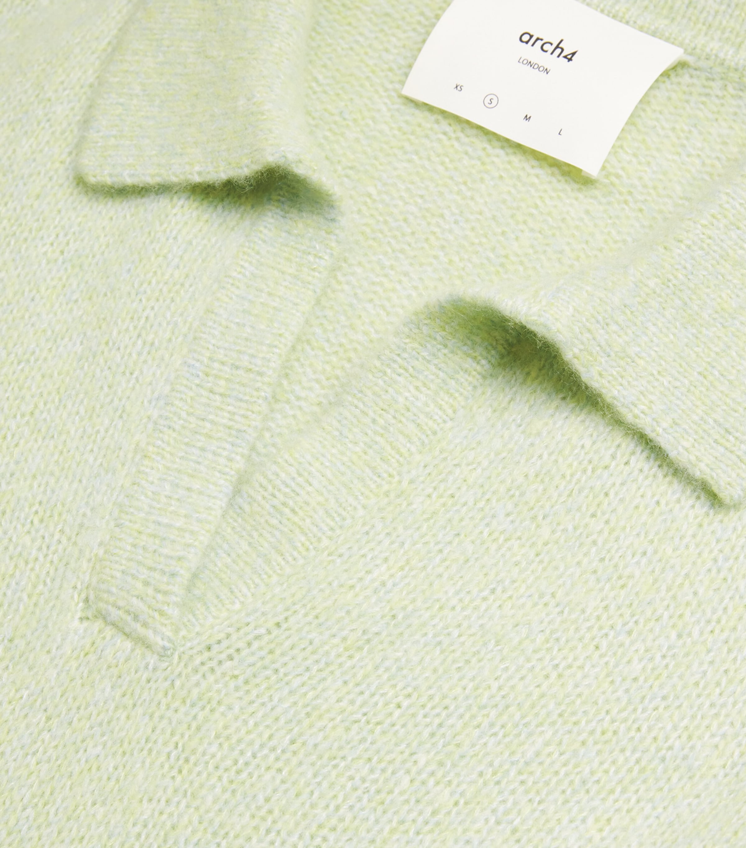 Cashmere Polo Sweater TANNIN Image 5