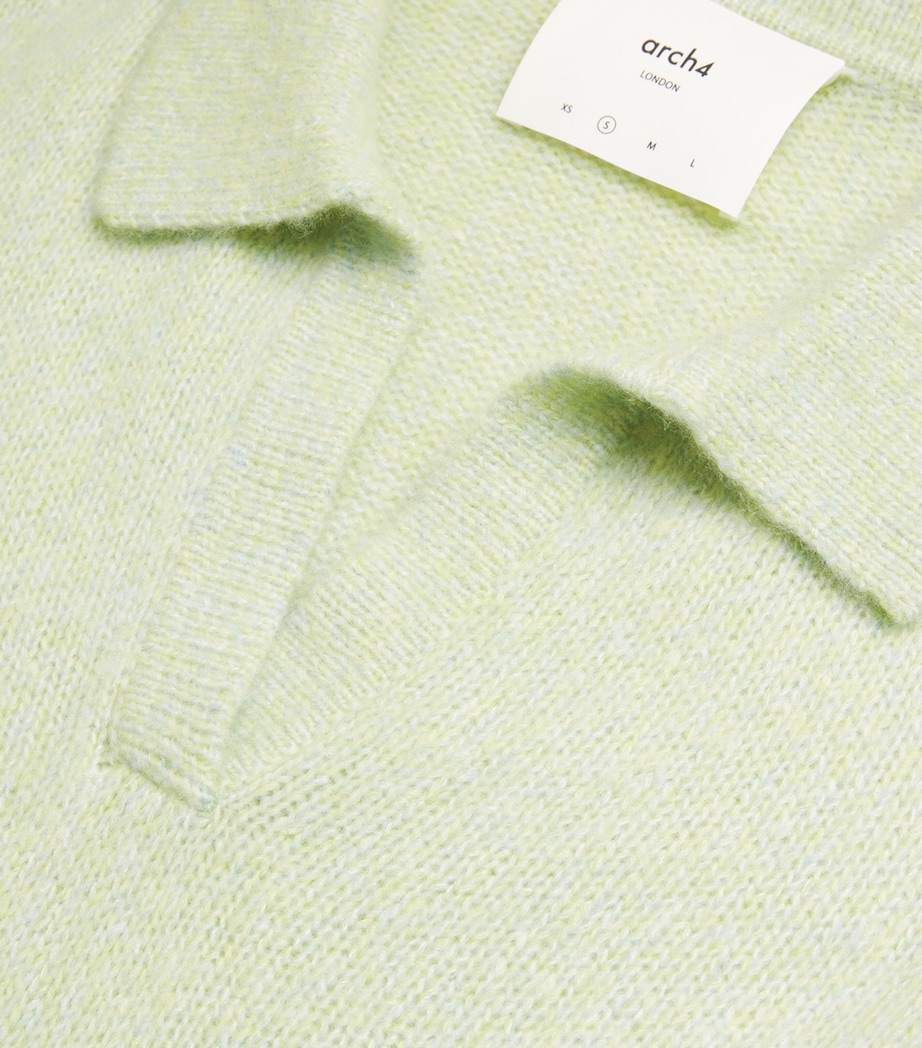 Cashmere Polo Sweater TANNIN Image 5