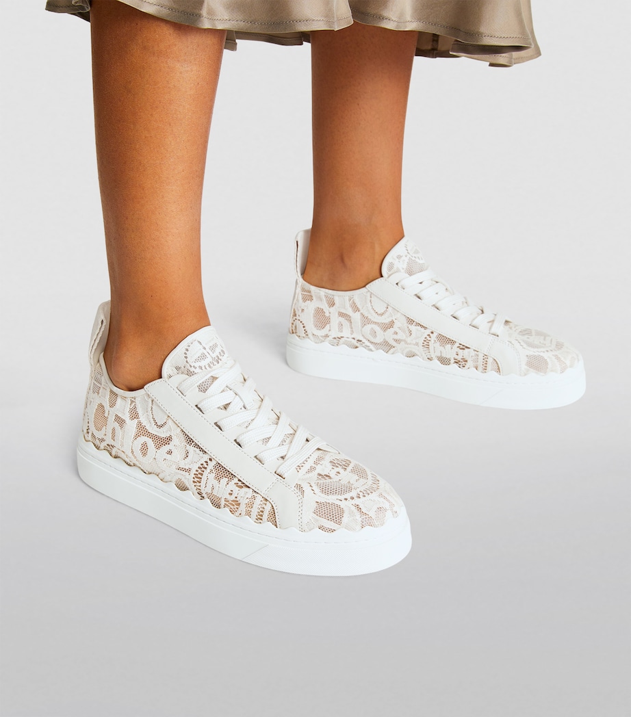 Lace Lauren Sneakers BEIGE Image 2