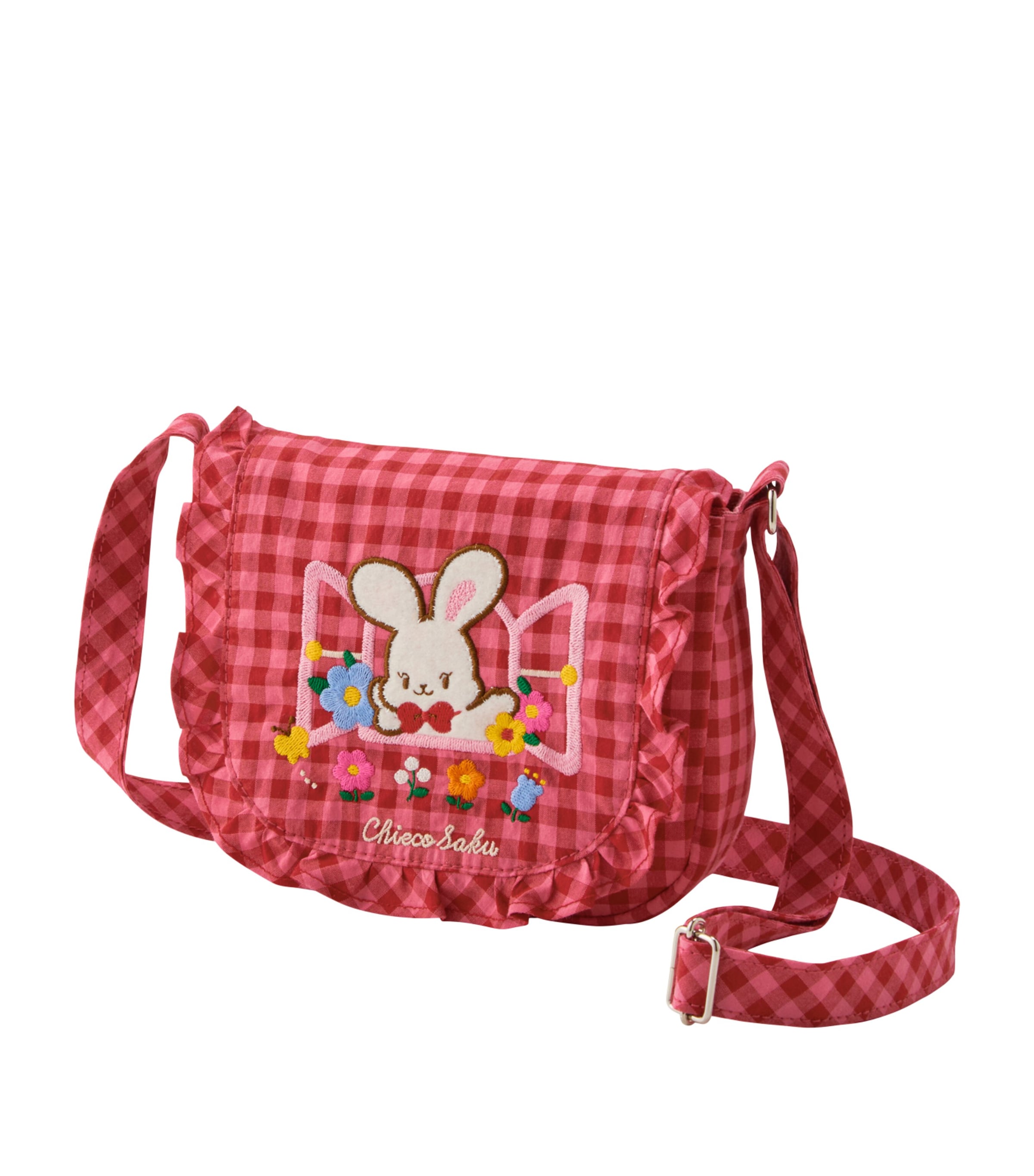 Miki House Red Embroidered Chieco Saku Cross-Body Bag | Harrods UK