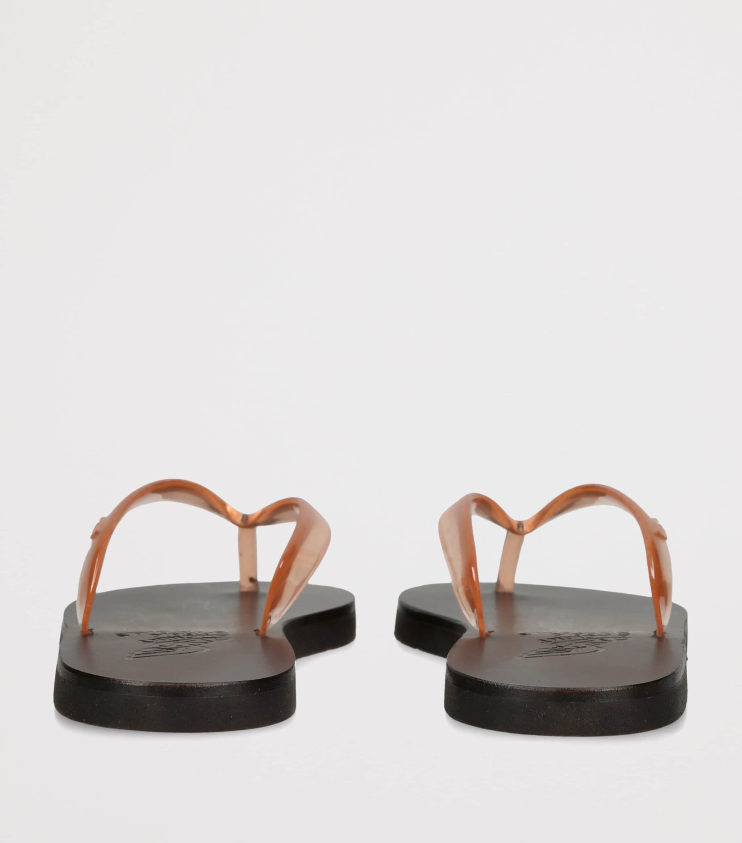 Ancient Greek Sandals Jelly Saionara Flip Flops Pale Pink Image 2
