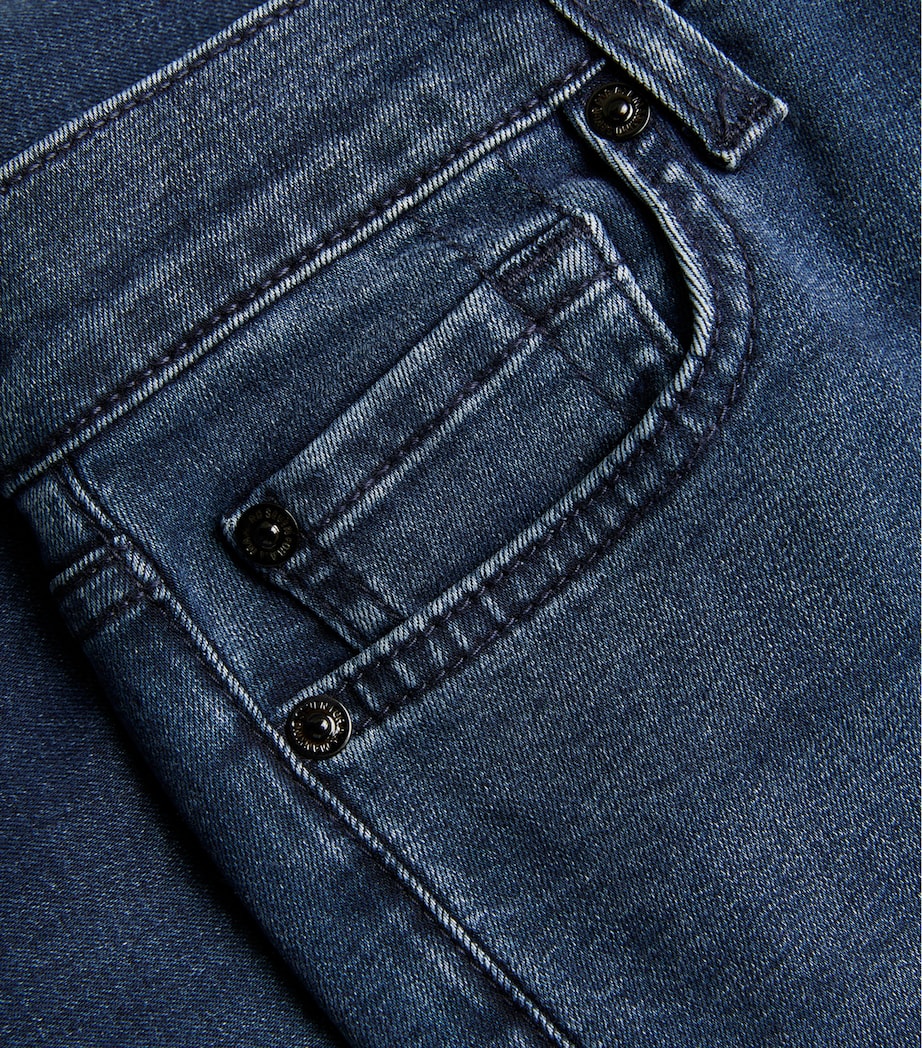 B(Air) Ankle Skinny Mid-Rise Jeans DARK BLUE Image 5