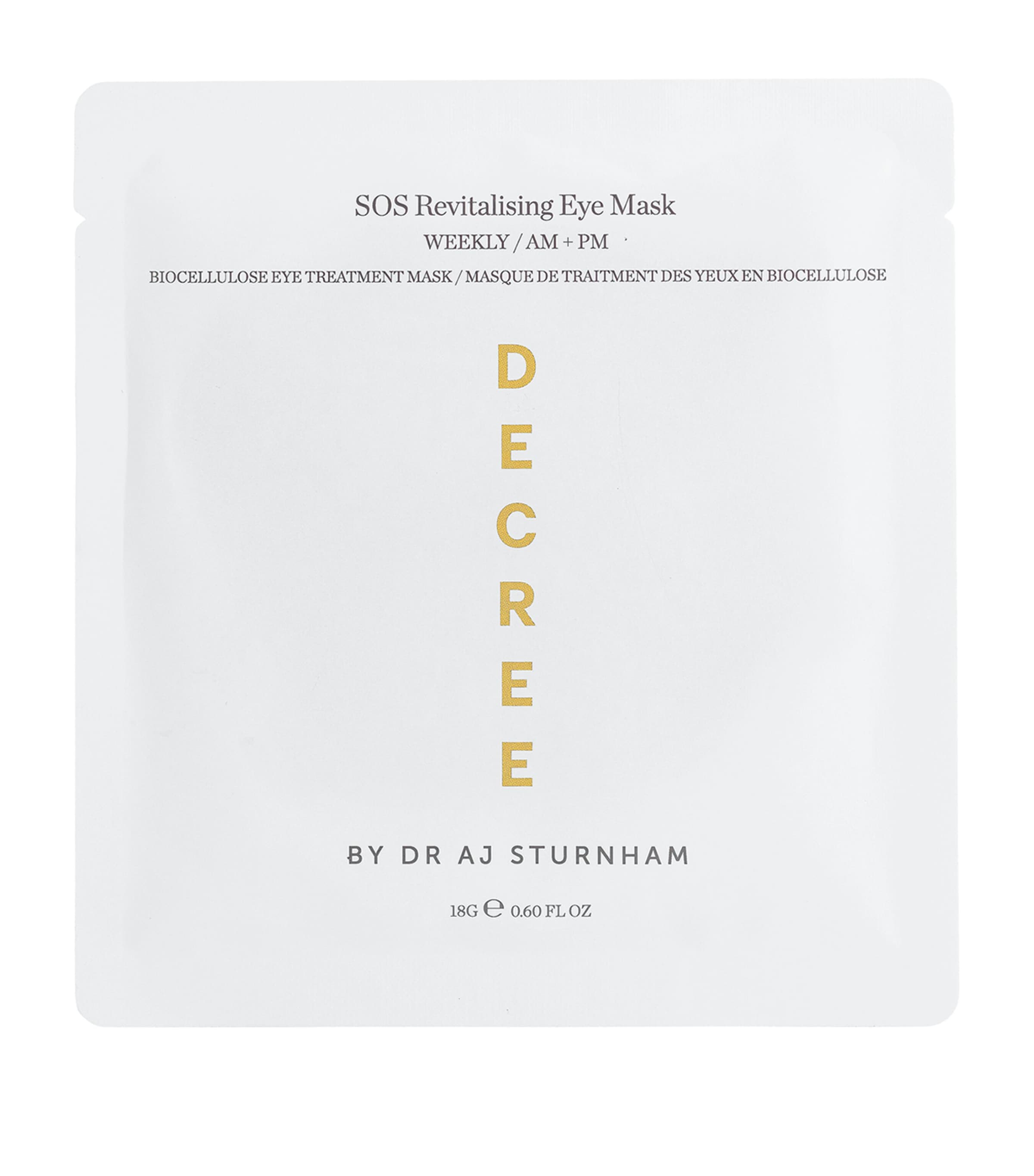 DECREE SOS REVITALISING EYE MASK