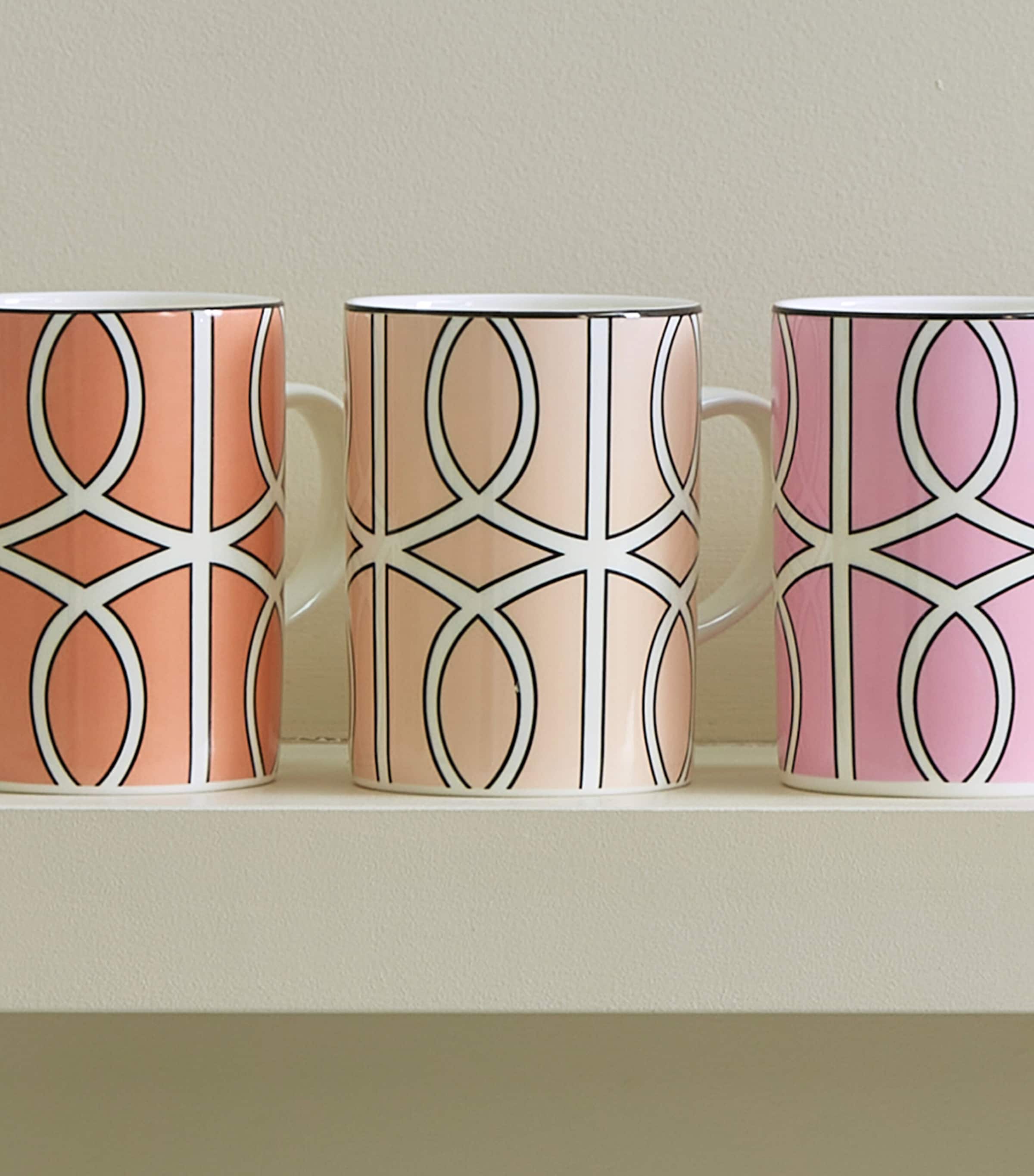 Set of 4 Loop Mugs OMBRE 1 (PALER) Image 4