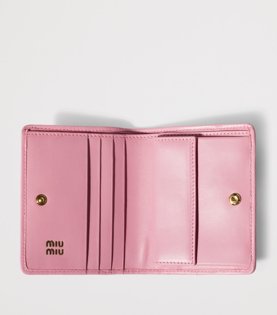 Miu Miu Small Matelassé Leather Wallet Image 2