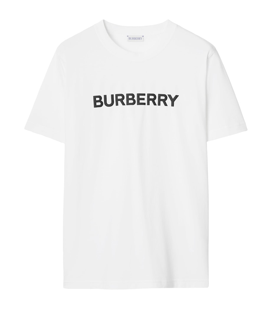 Cotton Logo T-Shirt WHITE Image 1