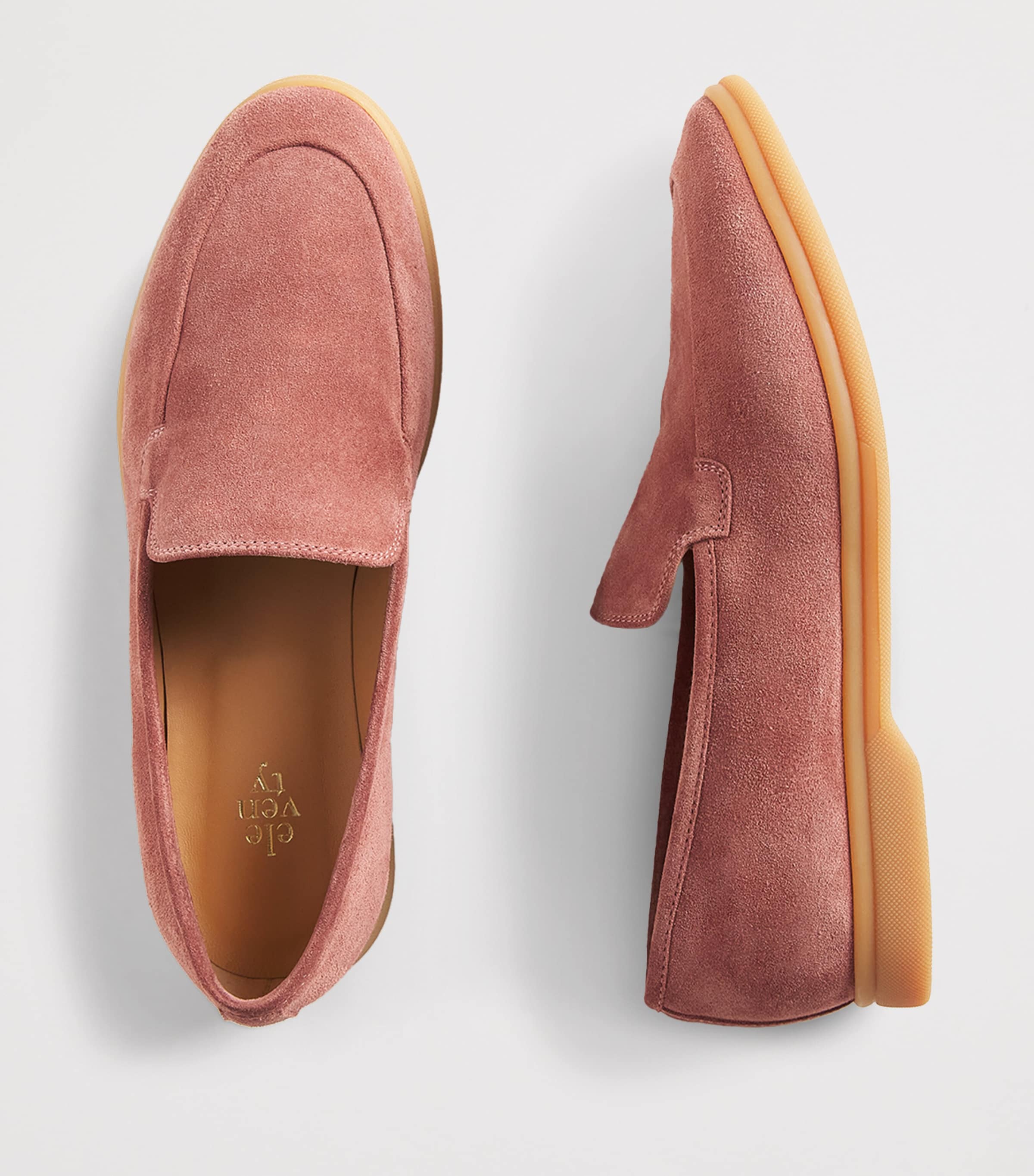 Eleventy Suede Loafers Lampone Image 7