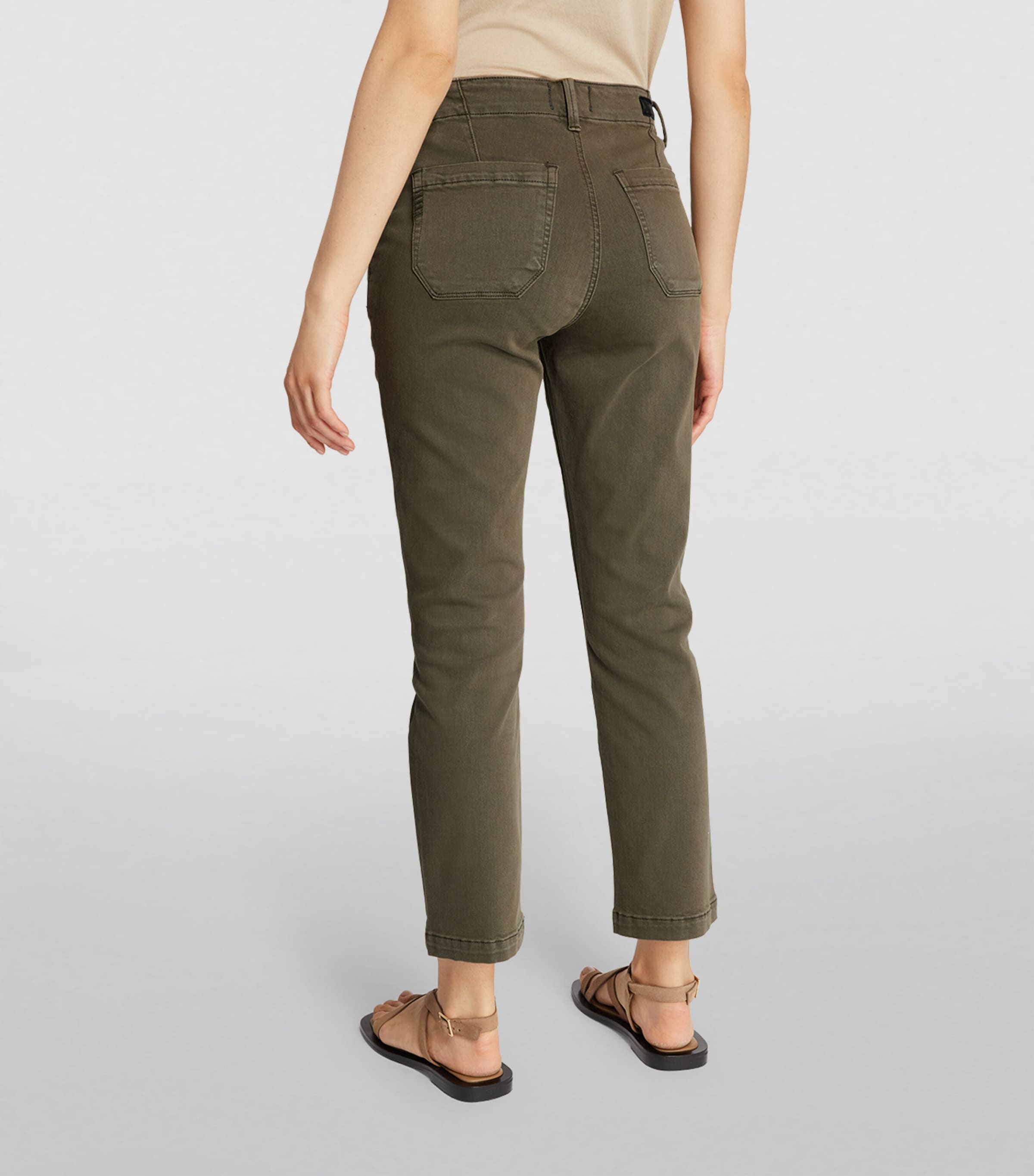 Mayslie Straight Jeans VINTAGE MOSS Image 4