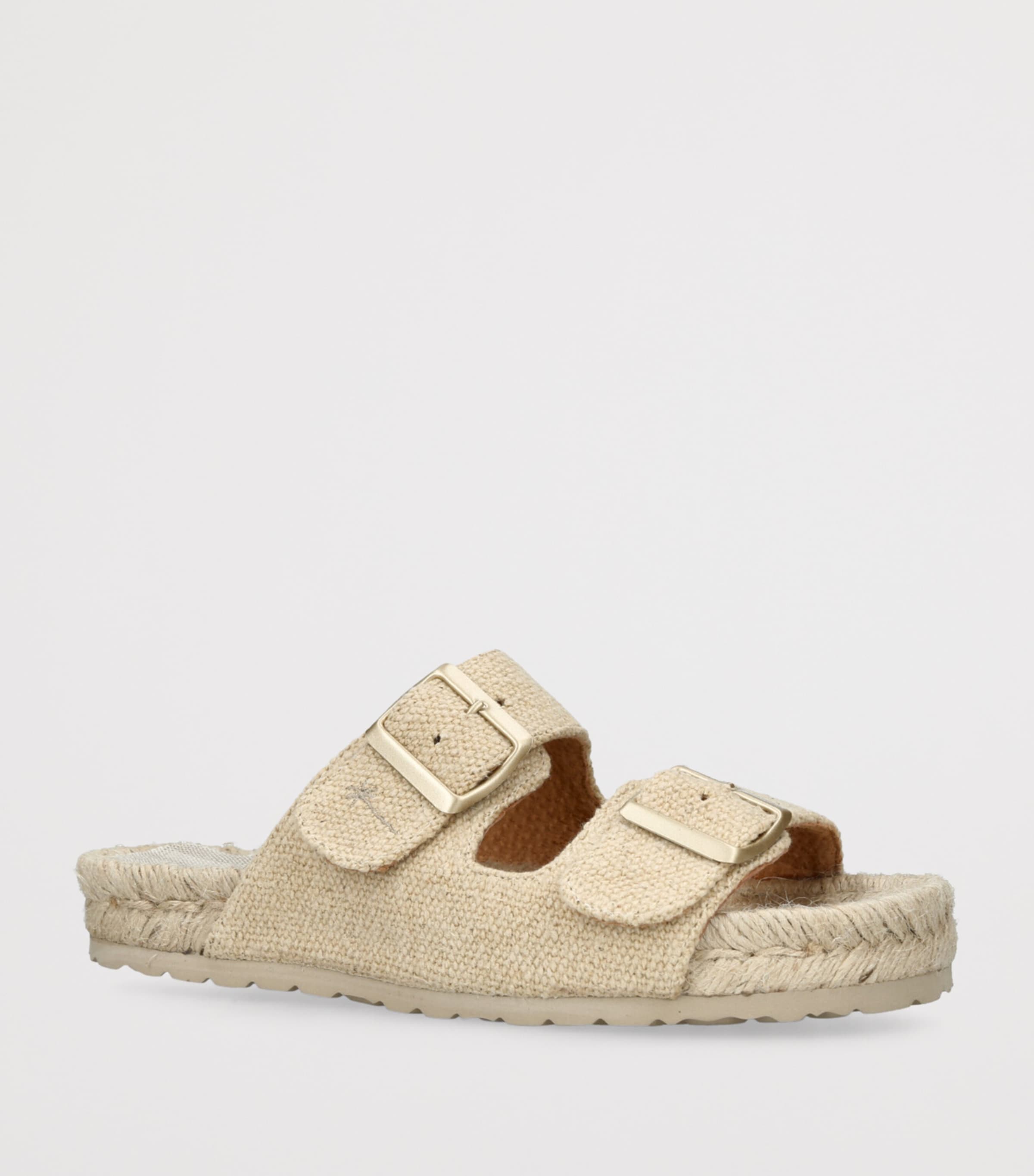 Manebi Hamptons Nordic Sandals Camel Image 3