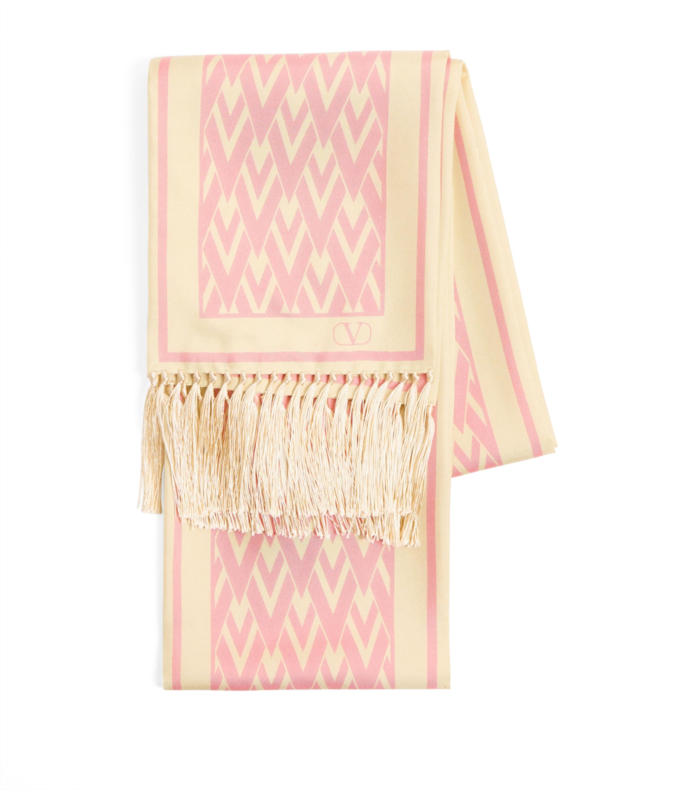 Valentino Garavani Silk Printed Scarf | Women Accessories | Scarves | Designers | Valentino Garavani | Men Clothing | Knitwear | Cardigans | Women Clothing | Skirts | Mini Skirts | Women Shoes | Boots | Biker Boots