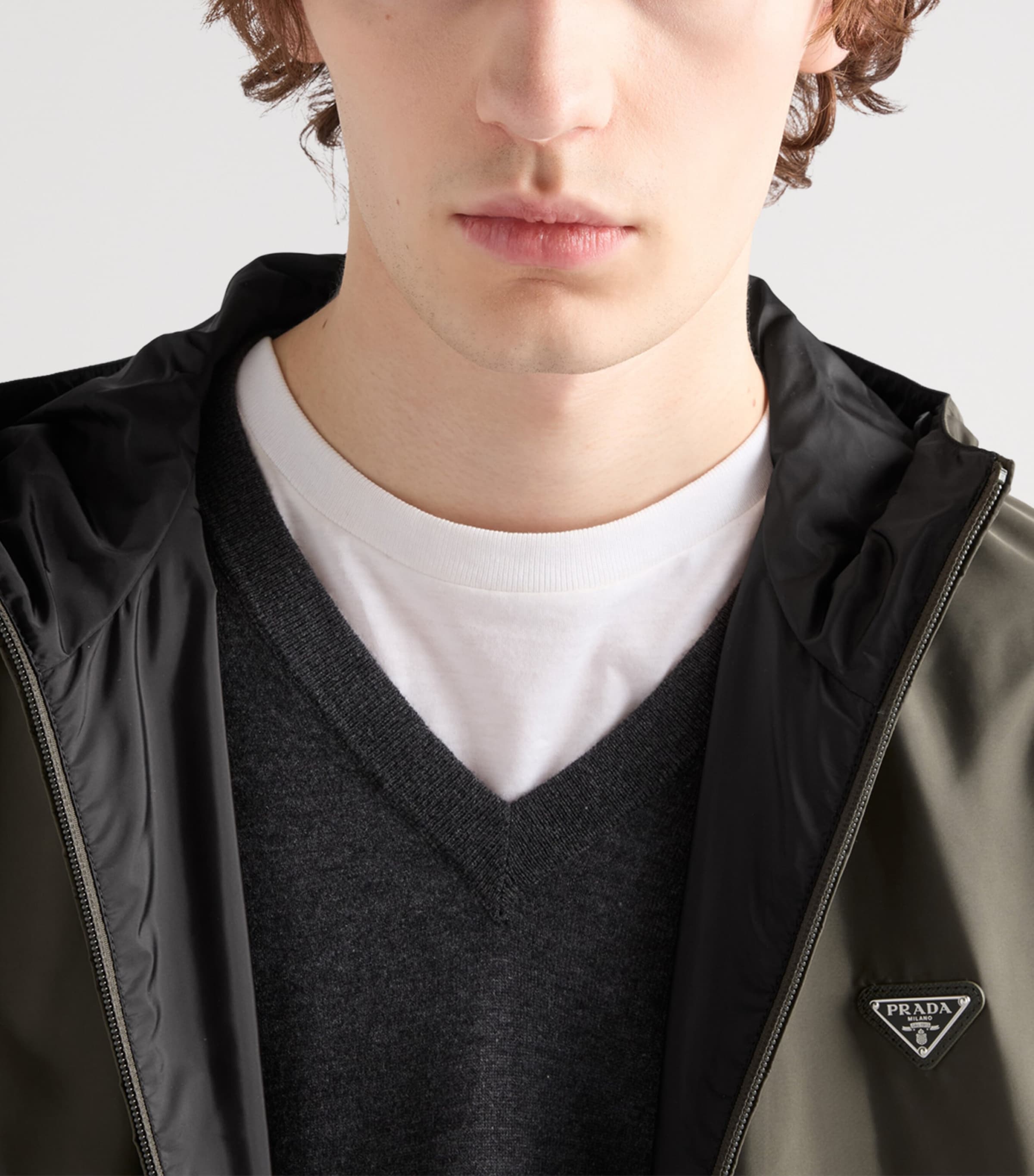 Prada Mens Re-Nylon Reversible Jacket Image 6
