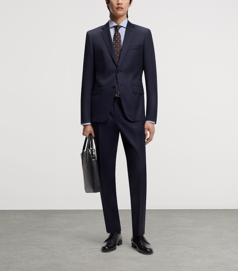 BOSS Mens Cotton Slim-Fit Shirt Image 4