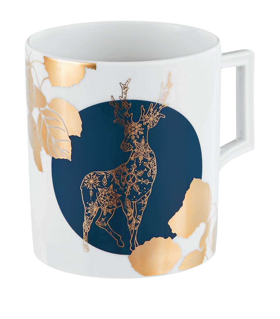 Meissen Porcelain Berlin Deer Mug Gold Image 1