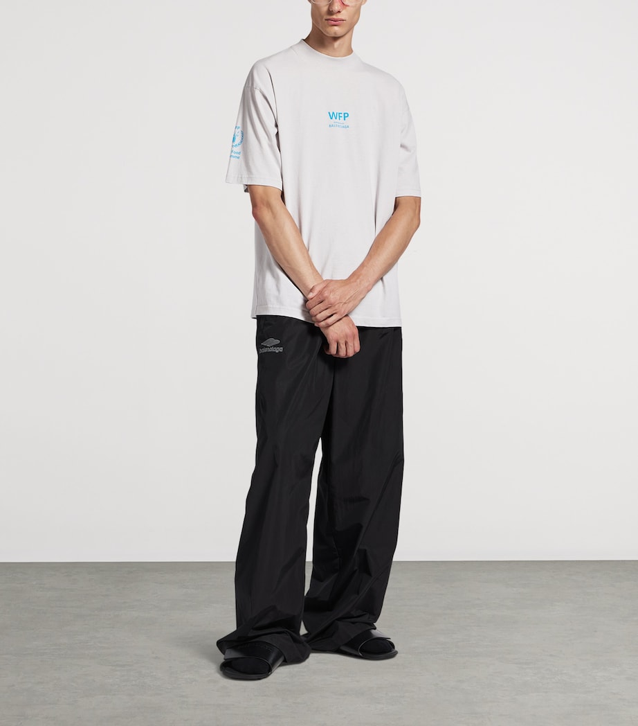 Cotton WFP Oversized Logo T-Shirt 9012 Image 2