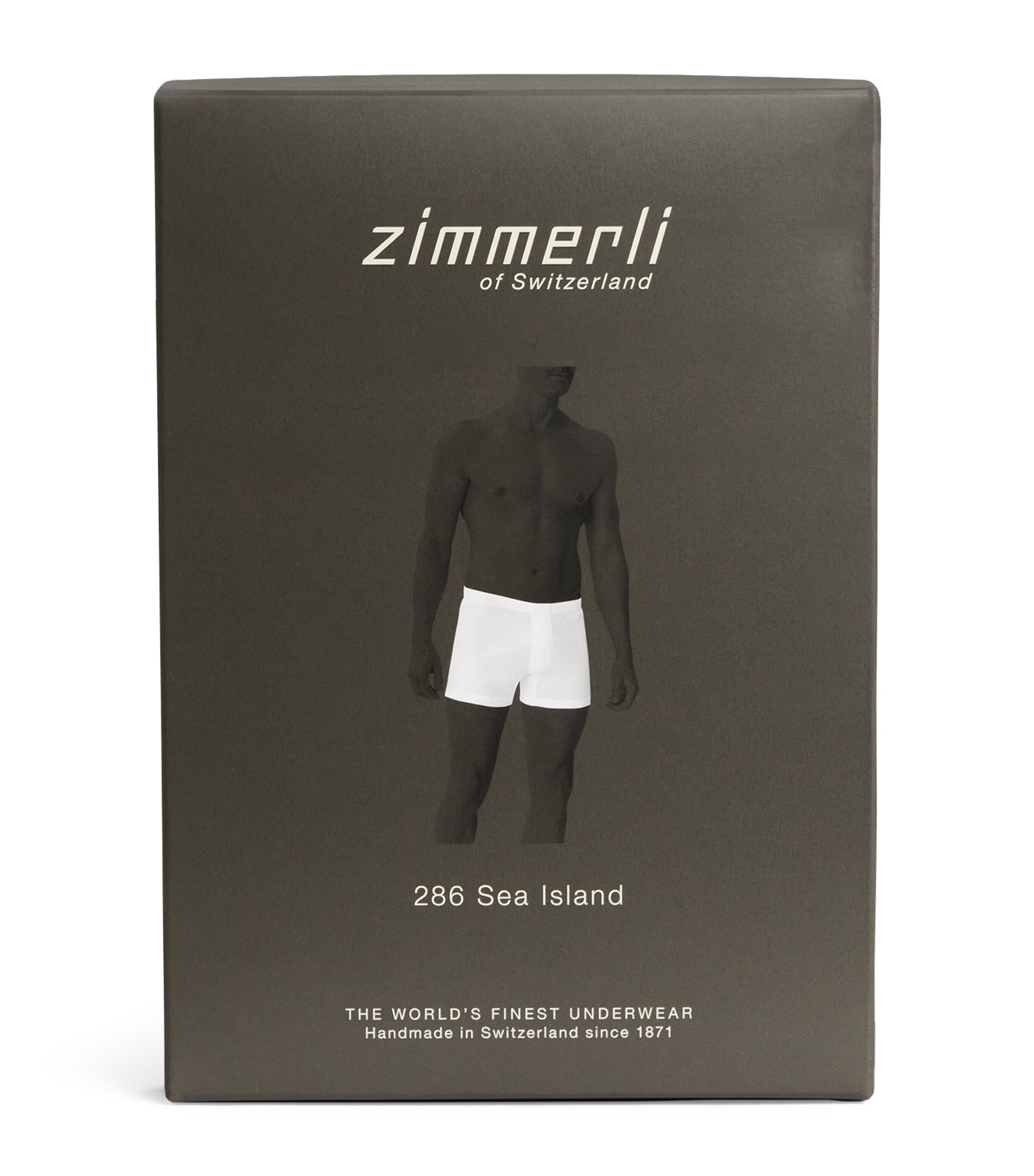 Zimmerli Mens Stretch-Cotton Boxer Shorts Mountain Lake Image 4