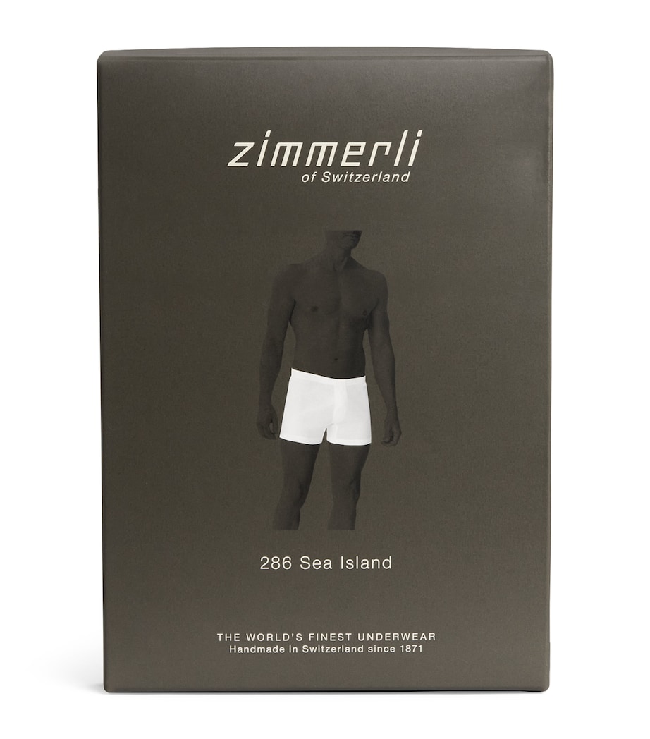 Stretch-Cotton Boxer Shorts 508 MOUNTAIN LAKE Image 4