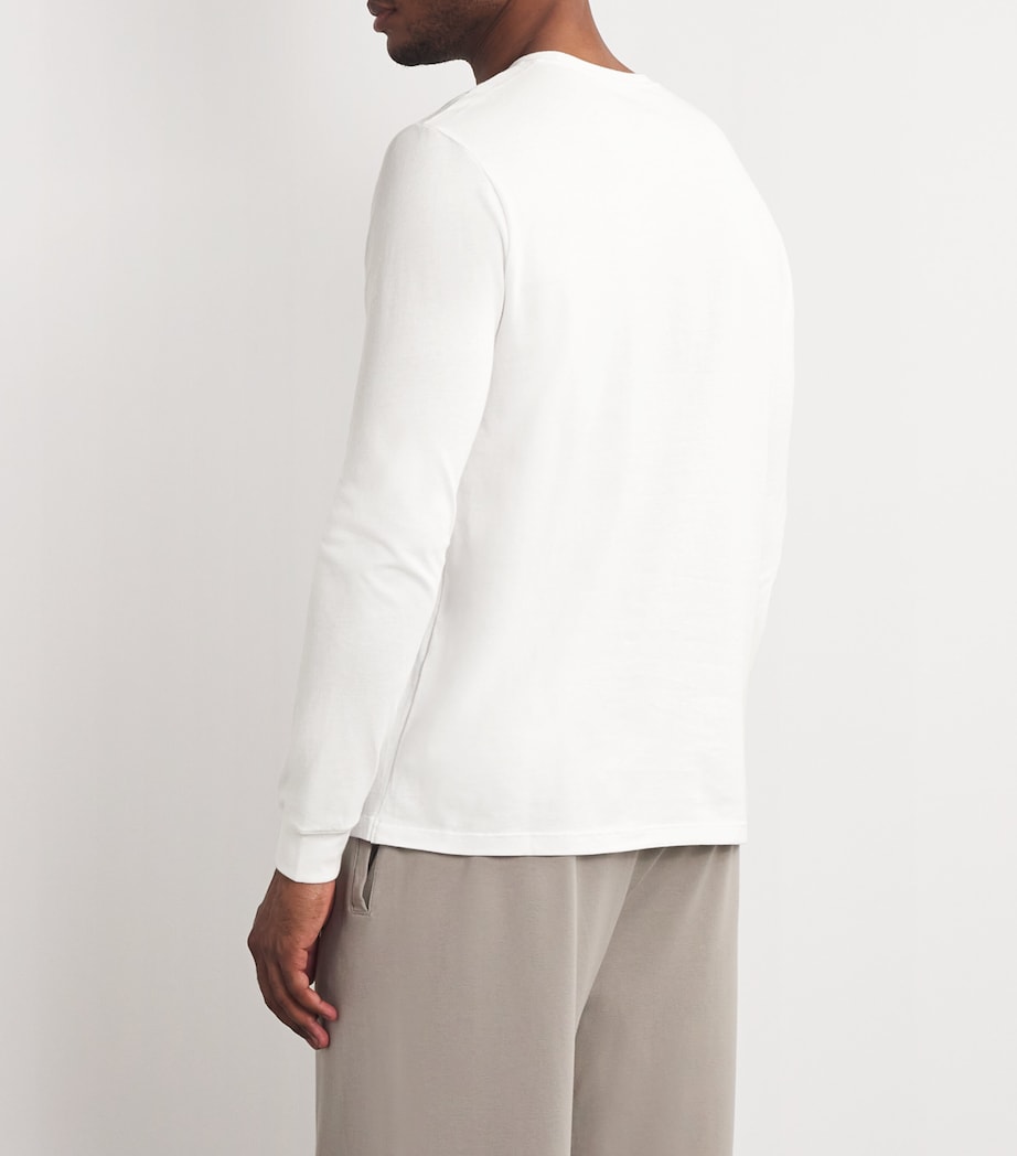 Cotton Long-Sleeve T-Shirt CHALK Image 4