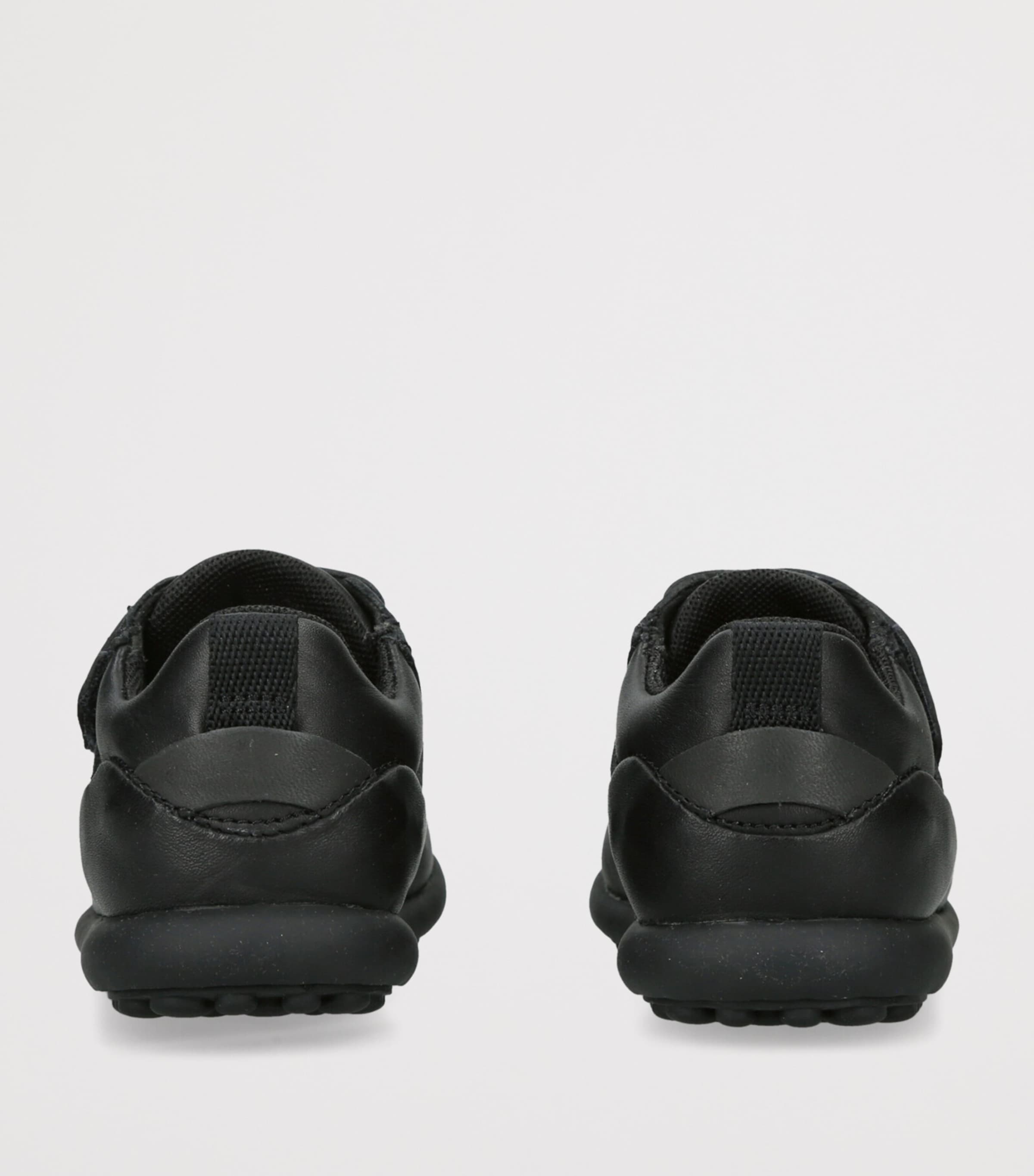 Camper Leather Pelotas School Shoes Black Image 4