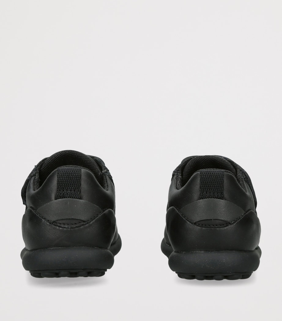 Camper Leather Pelotas School Shoes Black Image 4