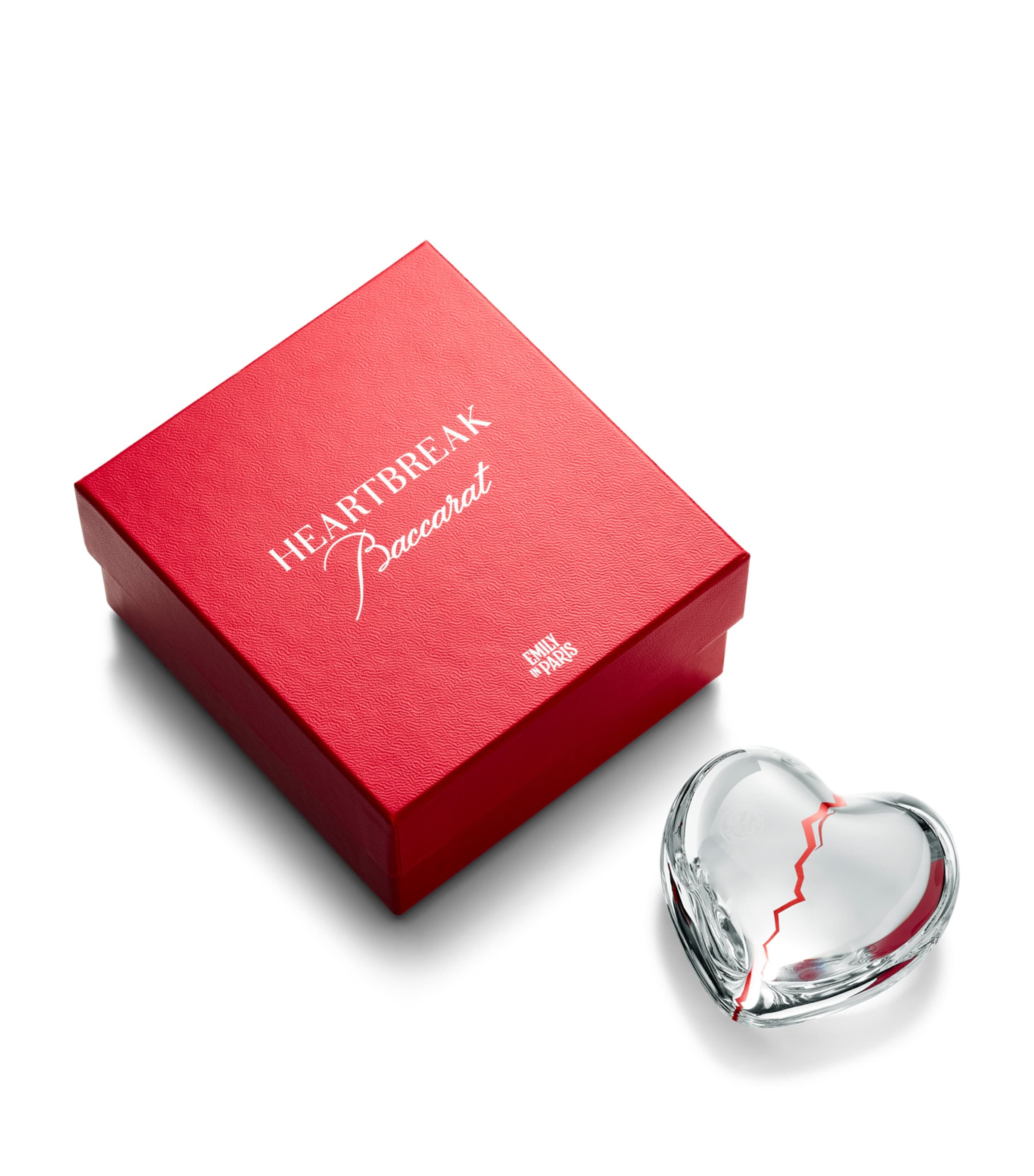 Baccarat Heartbreak Heart Crystal | Harrods AU