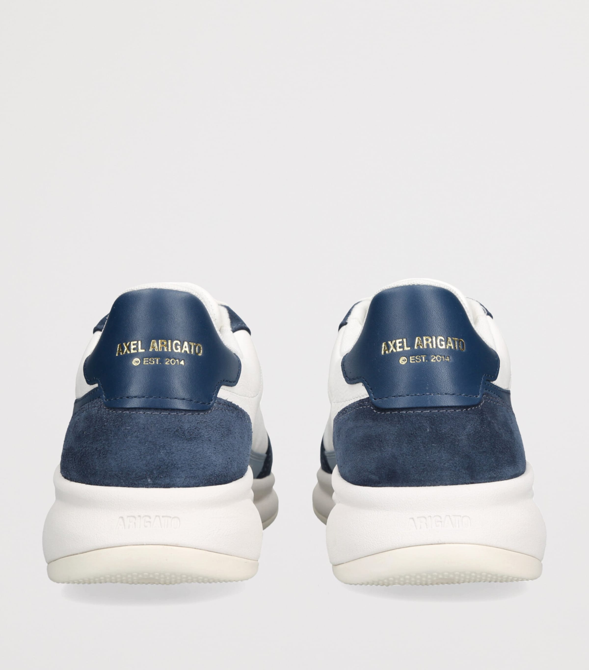 Suede Genesis Neo Bird Runner Sneakers WHITE/NAVY Image 2
