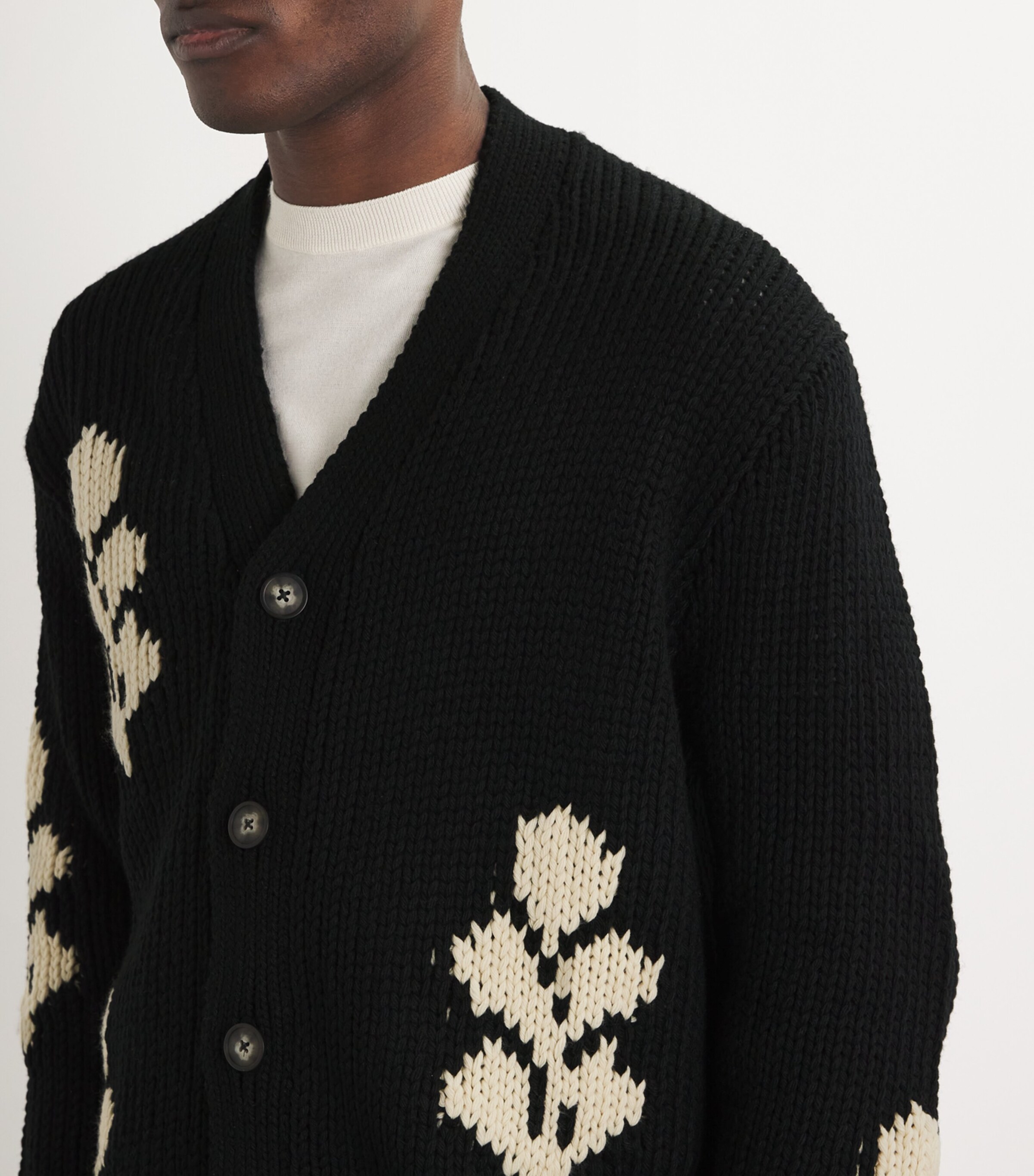 NN07 Black Mika Cardigan | Harrods UK