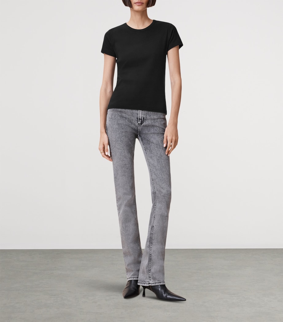 Organic Cotton Stevie T-Shirt BLACK Image 3