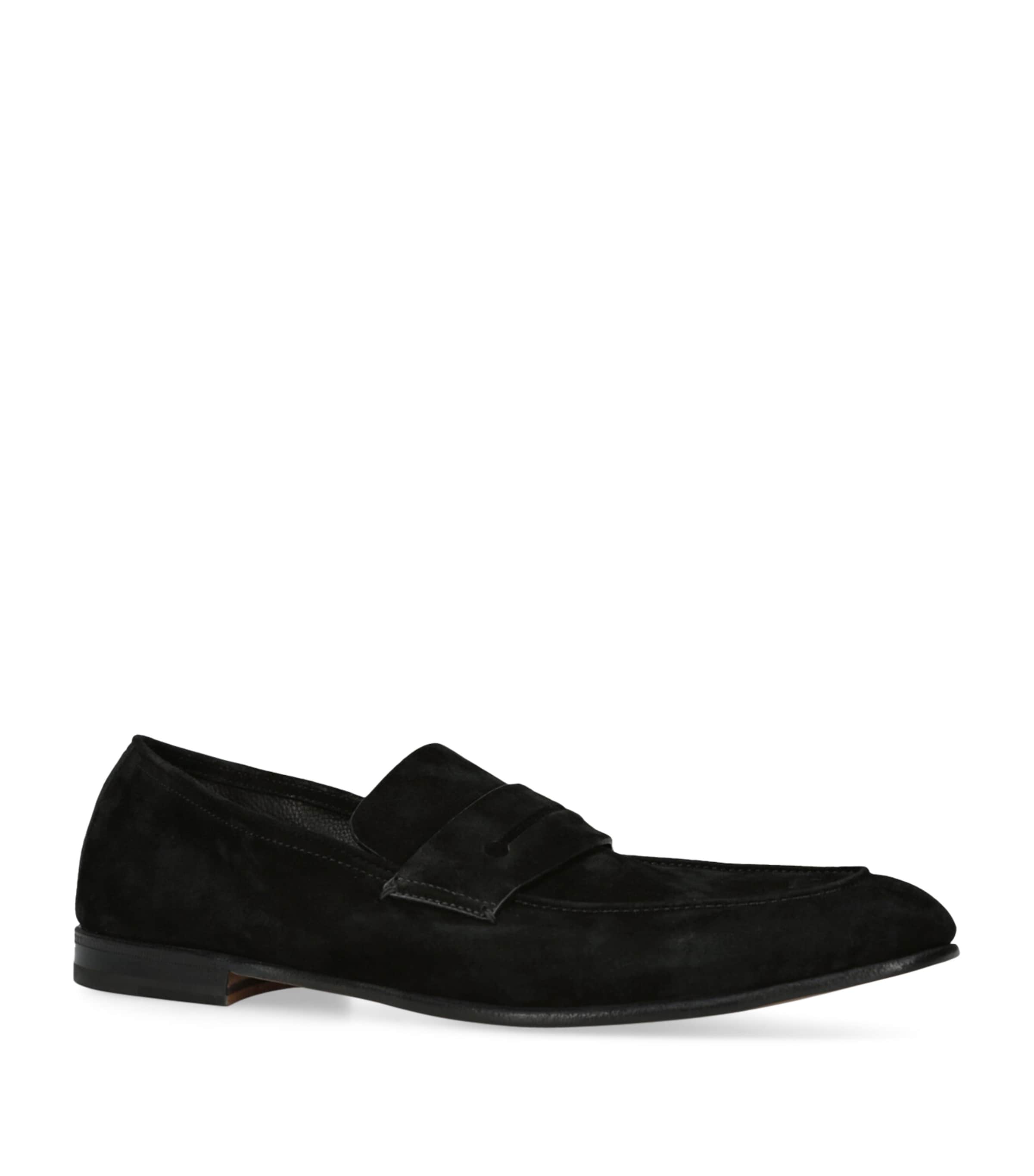 Suede L'Asola Loafers BLACK Image 3