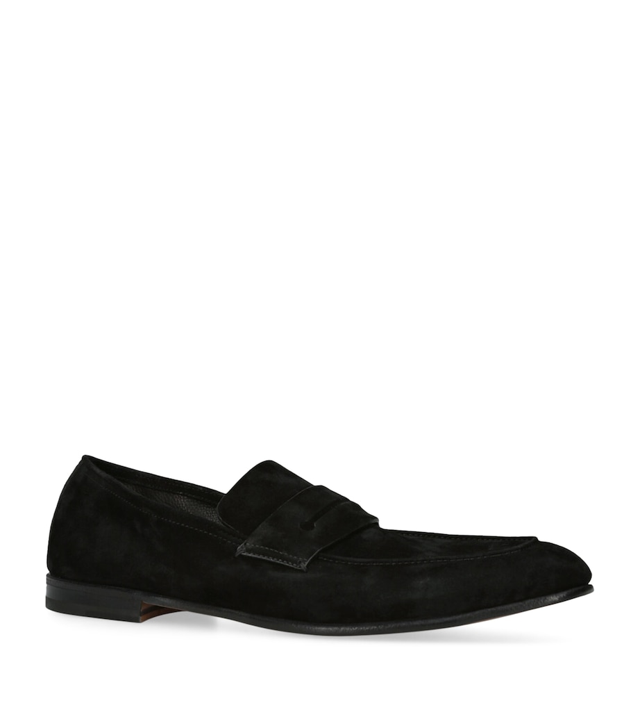 Suede L'Asola Loafers BLACK Image 3