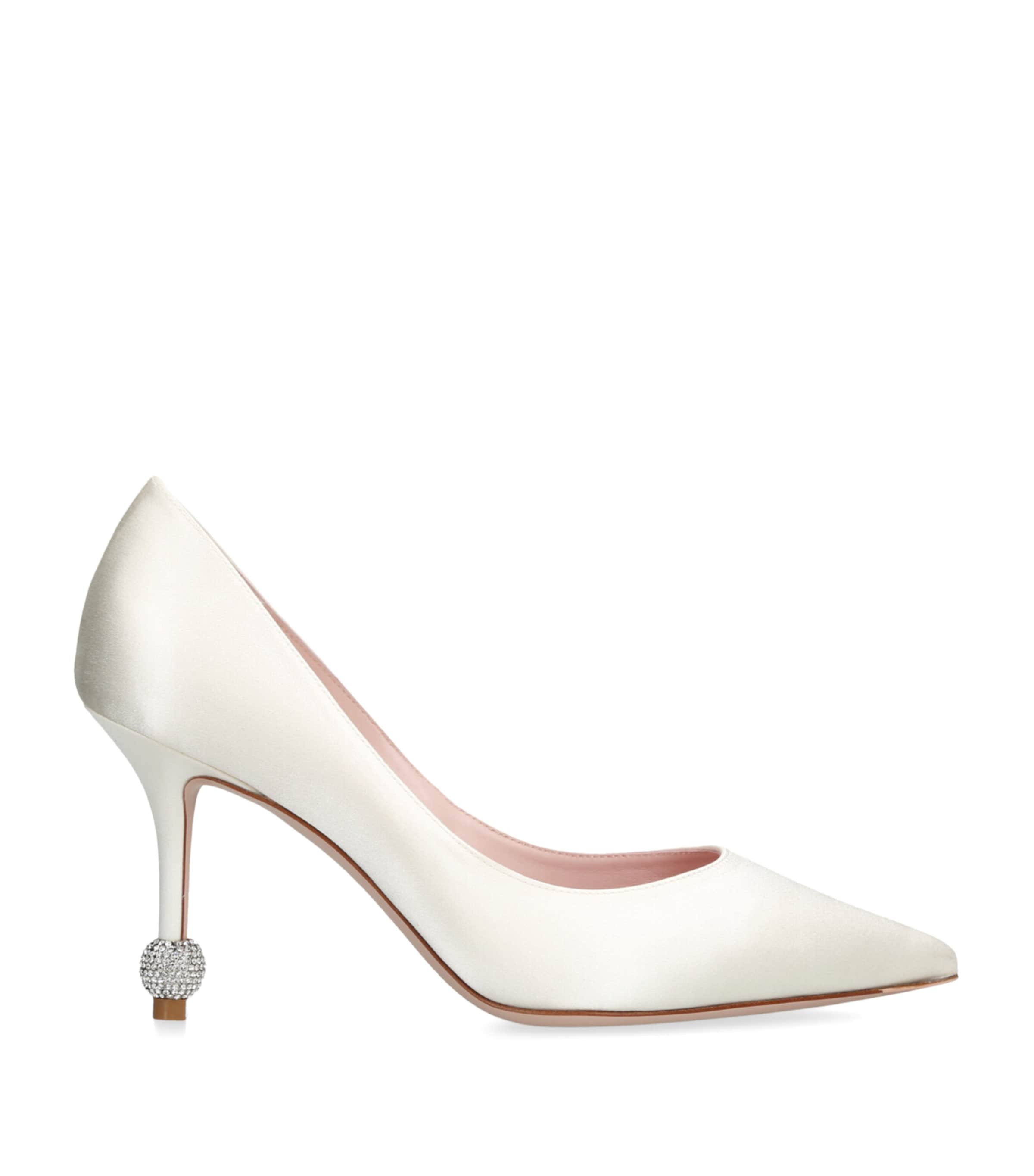Roger Vivier Satin Marlene Pumps 85 | Wedding | For the Bride | Shoes | Women Shoes | Heels | Sandals | Designers | Roger Vivier
