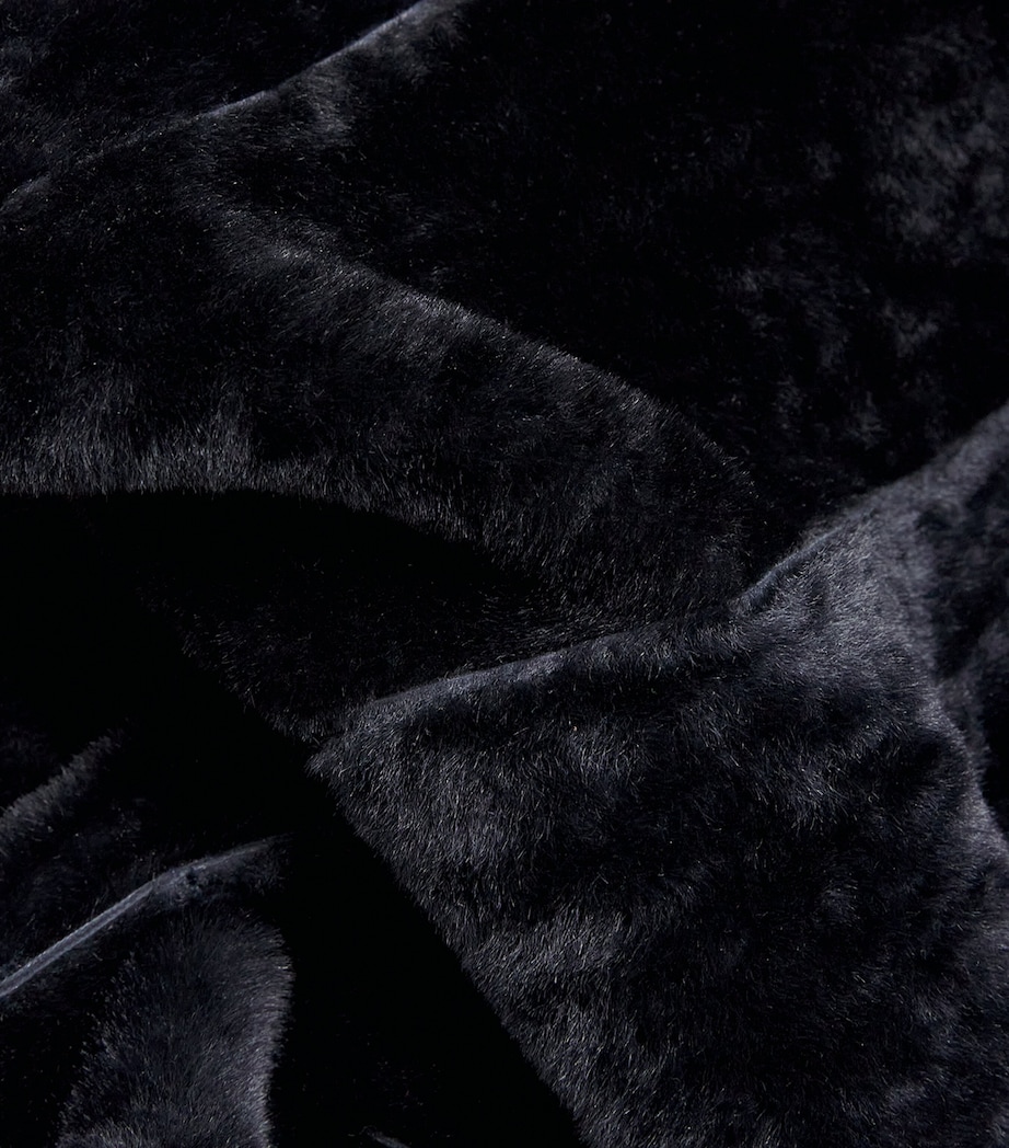 Suede Funnel-Neck Sweatshirt 922 Image 5