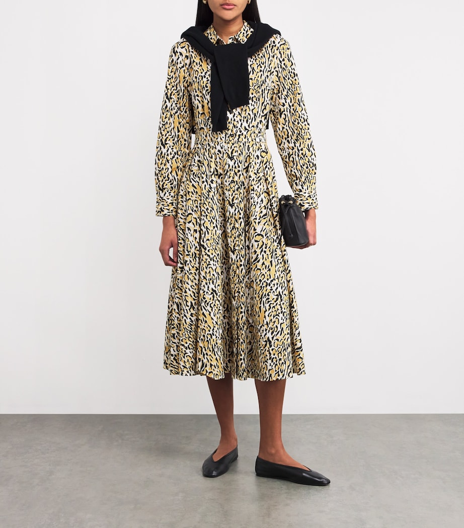 Leopard Print Midi Dress LEOPARD PRINT Image 2