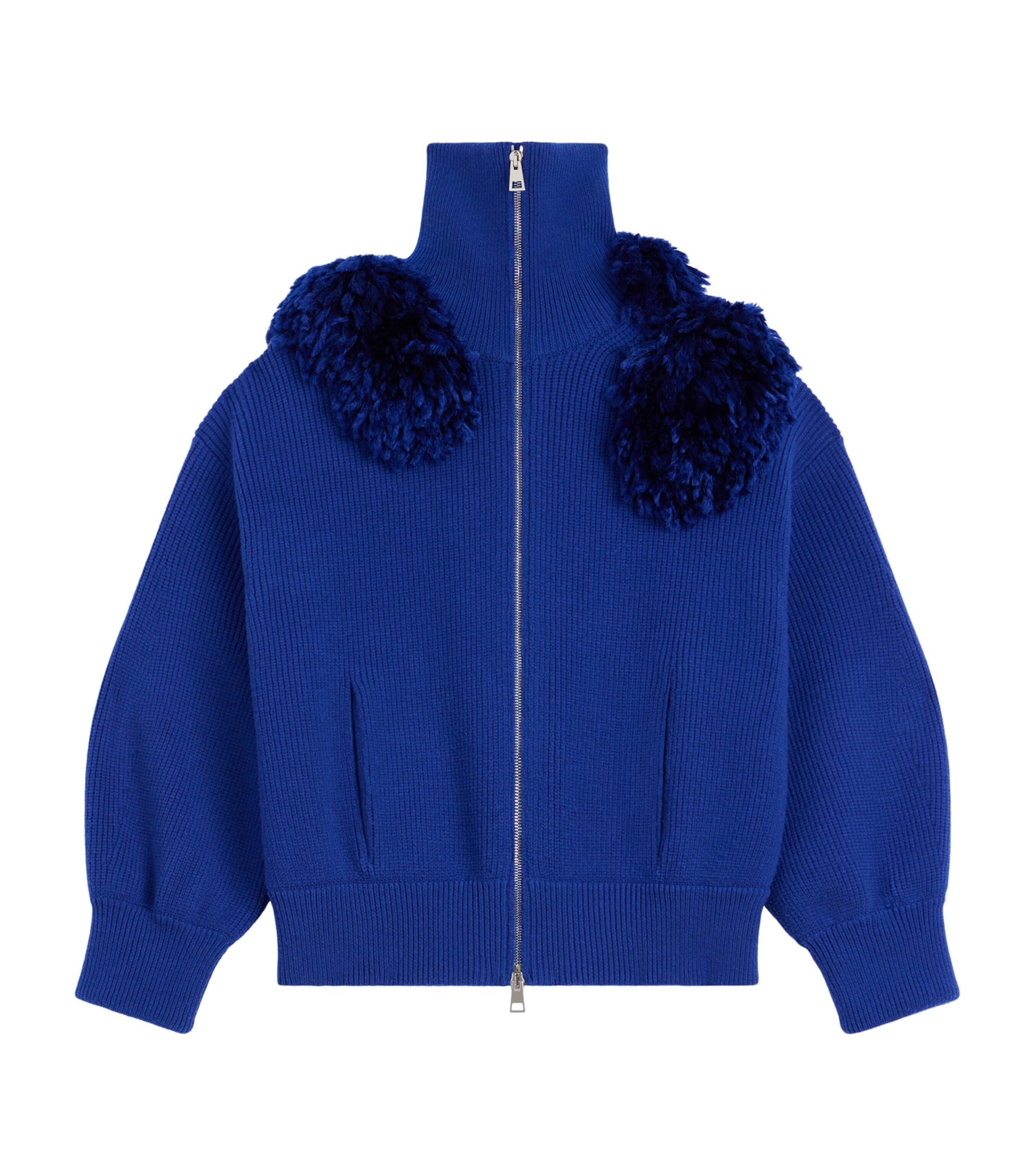 Givenchy Womens Wool-Blend Bomber Jacket Image 1