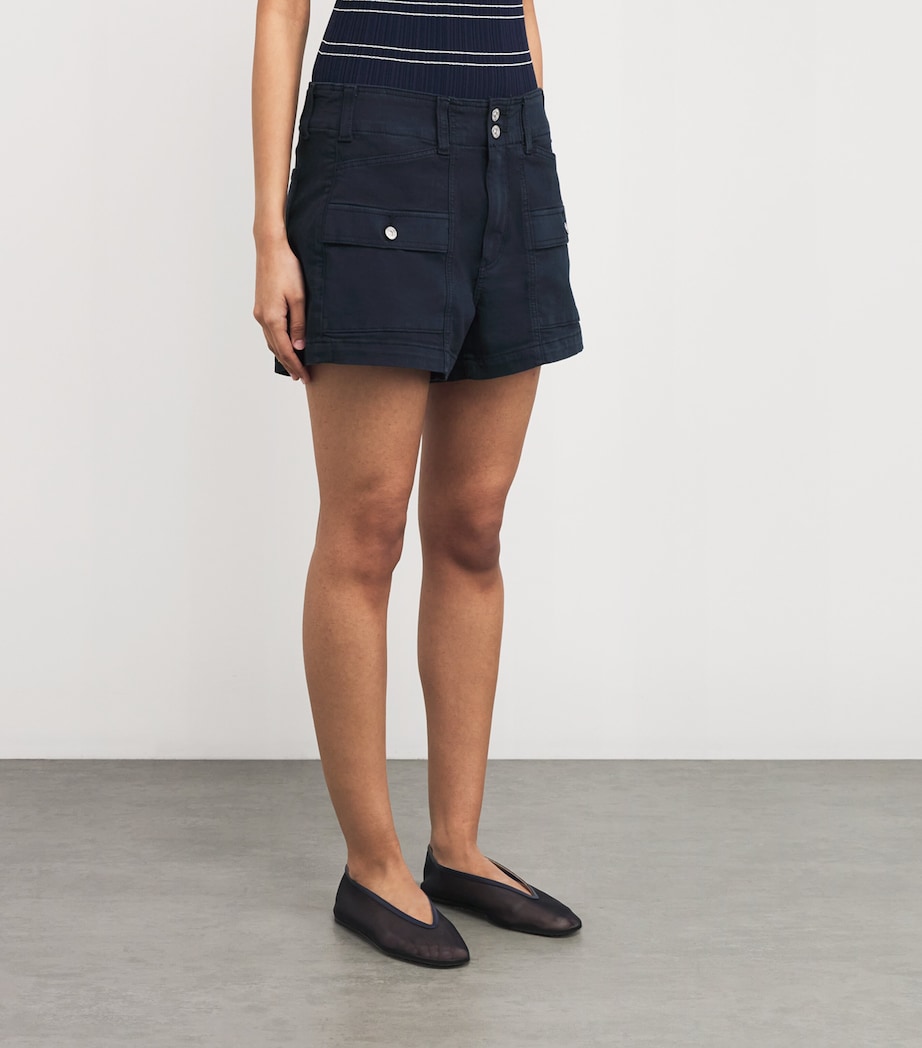 Olivia Cargo Shorts NAVY SEASCAPE Image 3