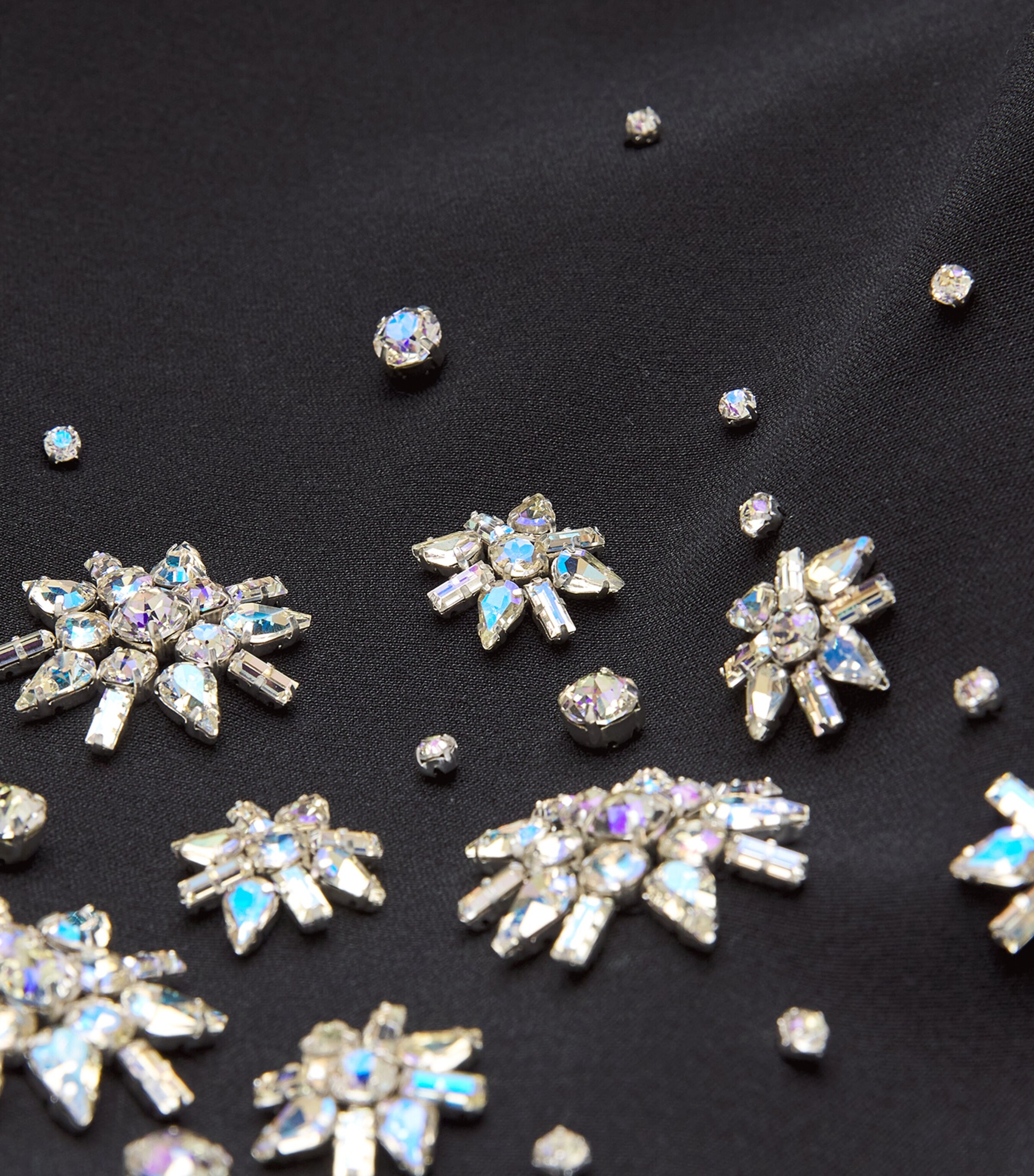 Crystal-Embellished River Jacket BLACK Image 5