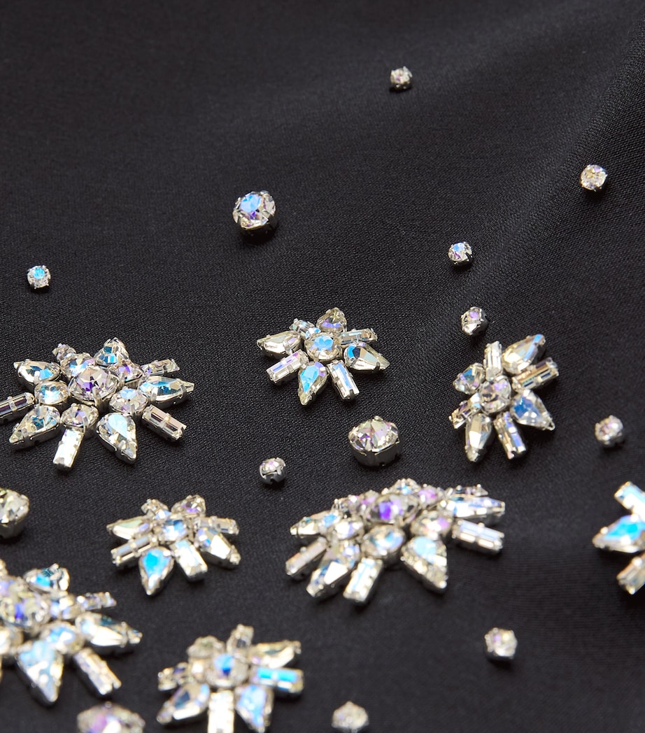 Crystal-Embellished River Jacket BLACK Image 5