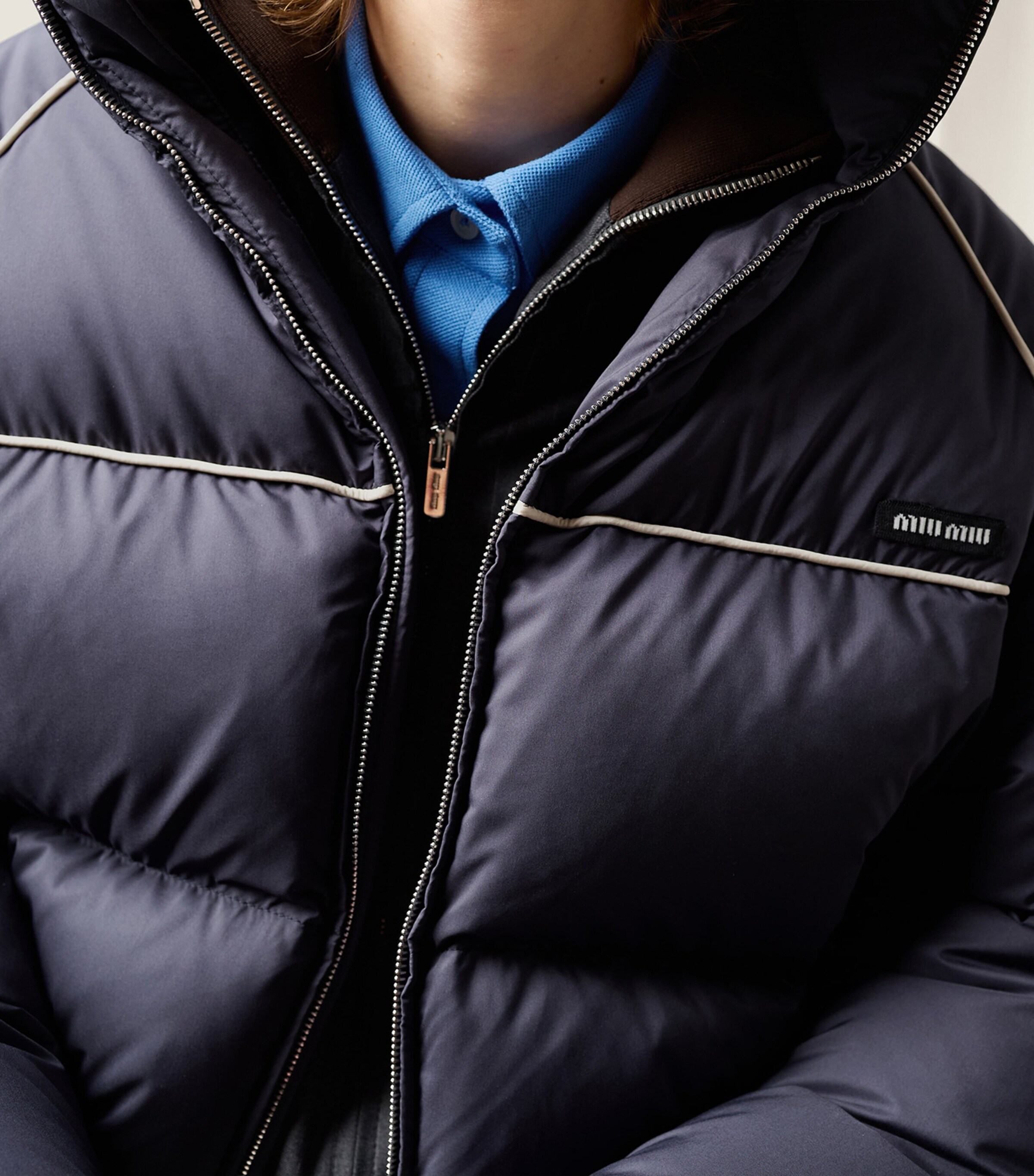 Down Technical Padded Jacket F0008 Image 5