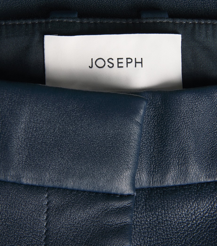 Coleman Leather Trousers INDIGO Image 5
