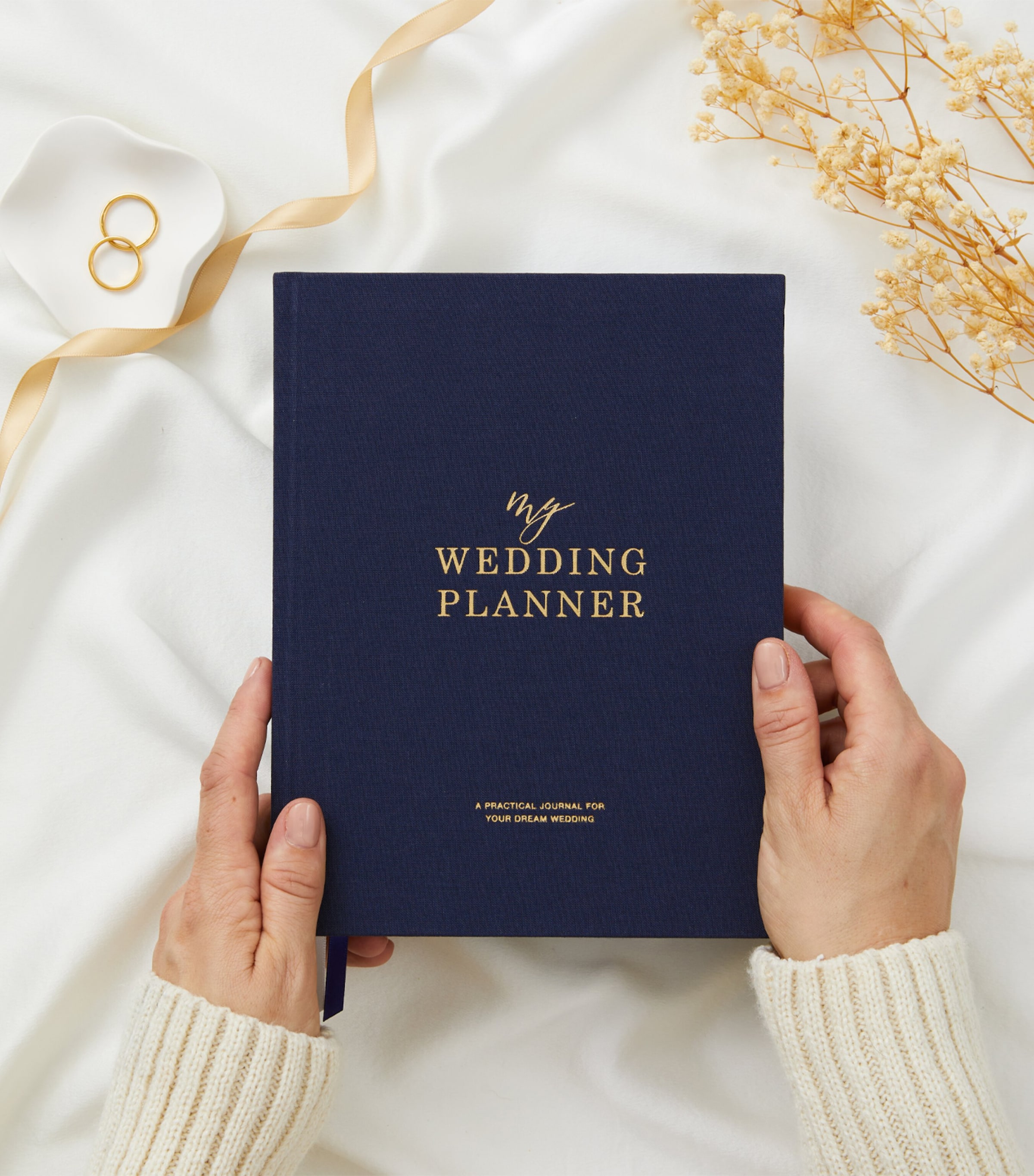 My Wedding Planner Journal NAVY, GOLD Image 2
