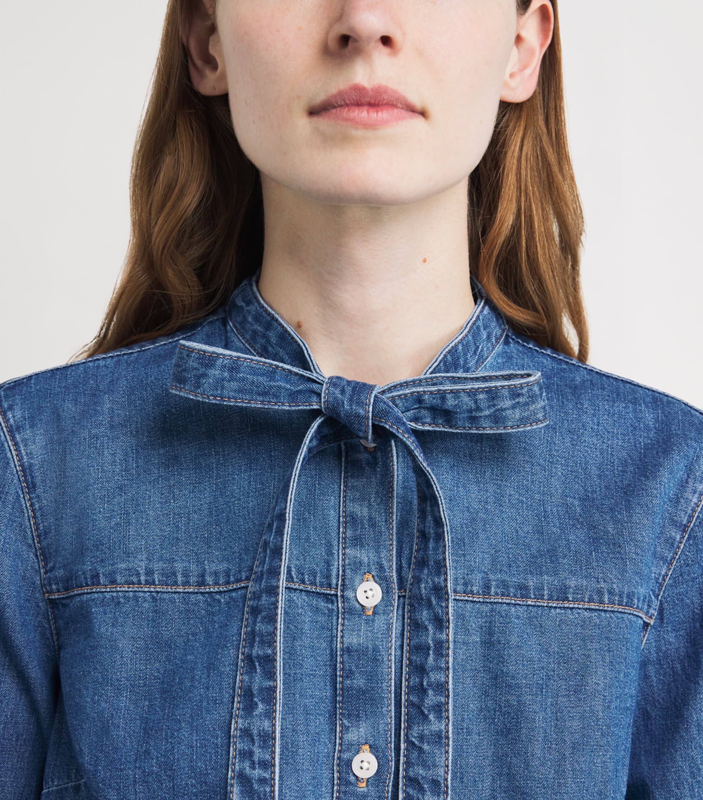 Gabby Denim Shirt SERENDIPITY Image 6
