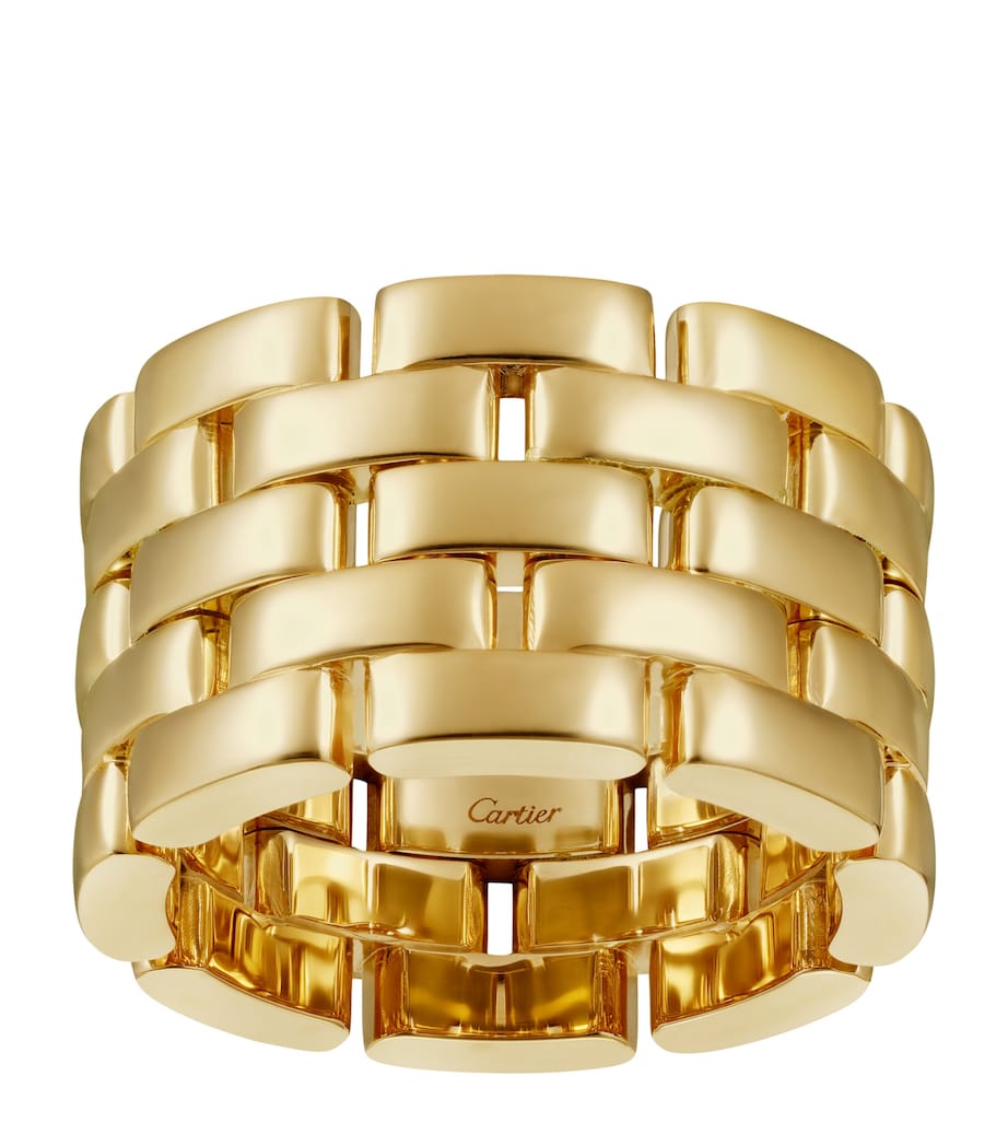 Cartier Yellow Gold Maillon Panthère Ring Yellow Gold Image 1