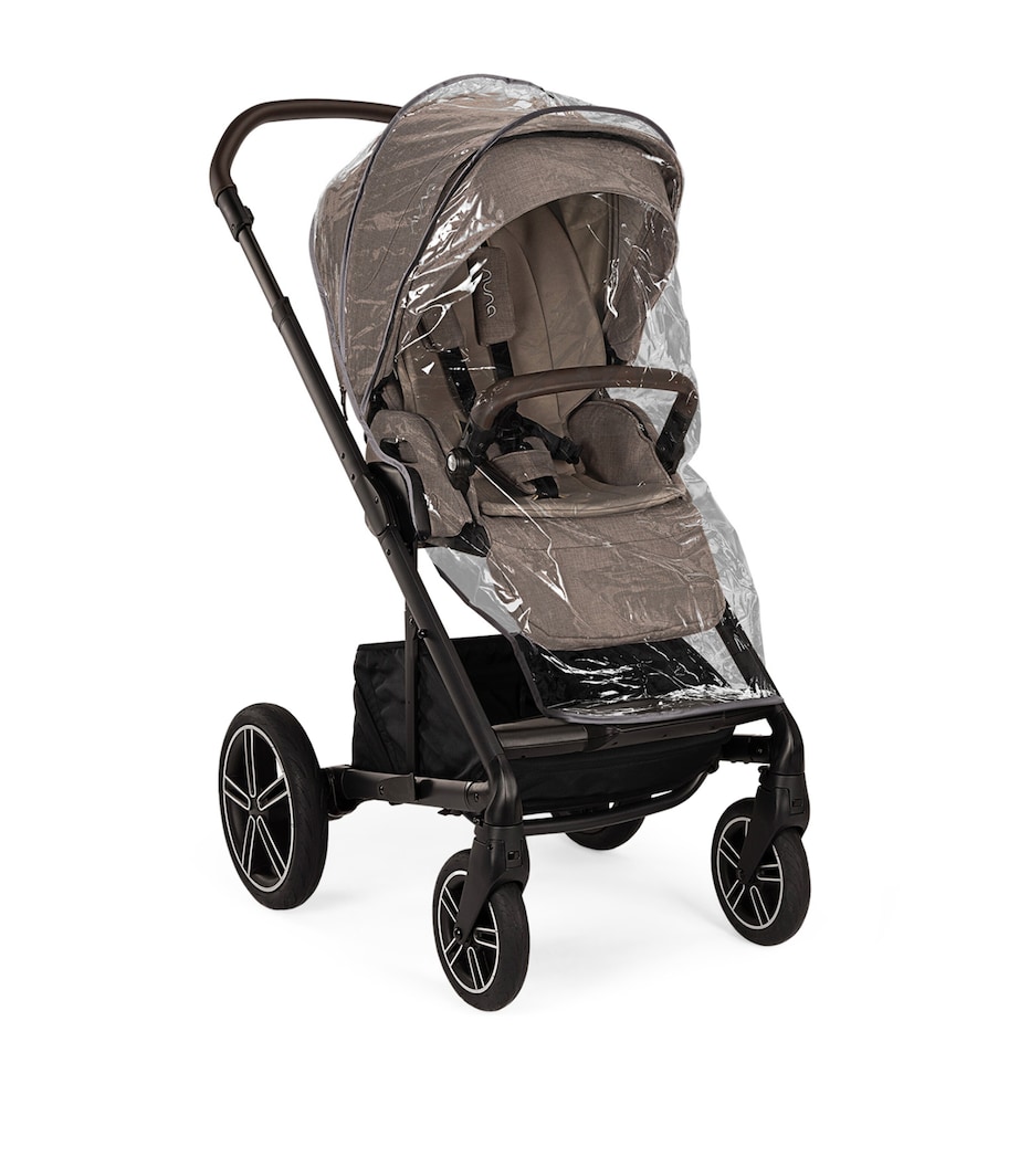 MIXX Next Pushchair and Carry Cot, ARRA Flex Car Seat and BASE Curv Adaptor Bundle CEDAR Image 6