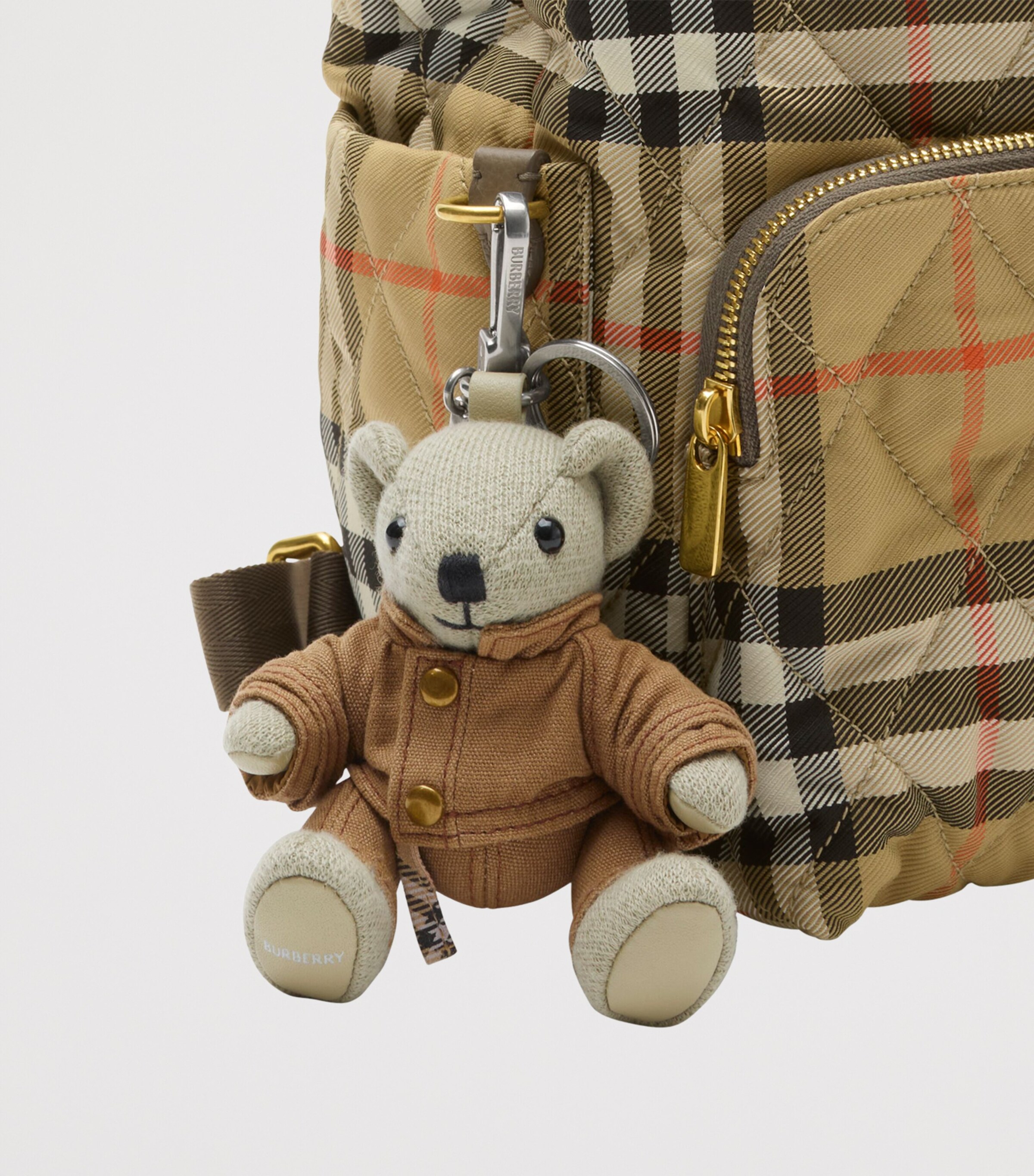 Wool-Cashmere Thomas Bear Charm MULTICOLOUR Image 4